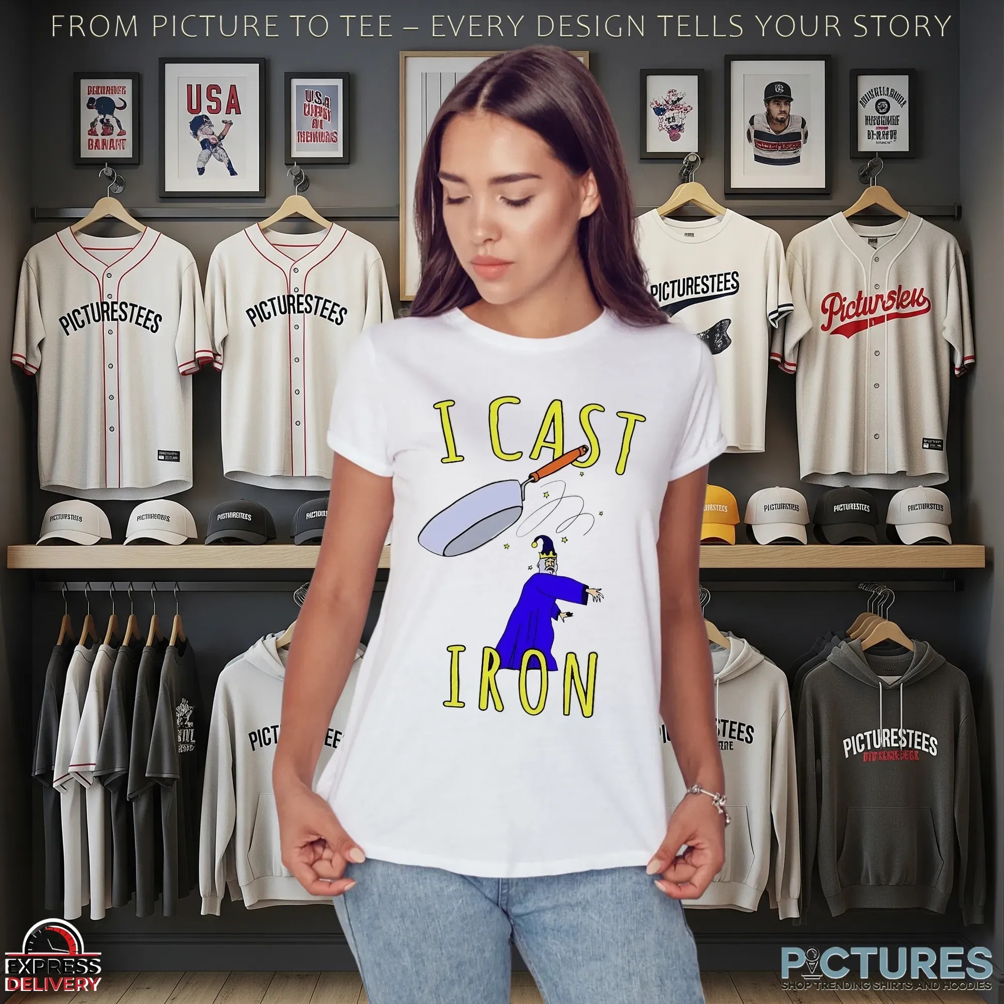 I Cast Iron Meme T Shirt I Cast Iron Meme T Shirt