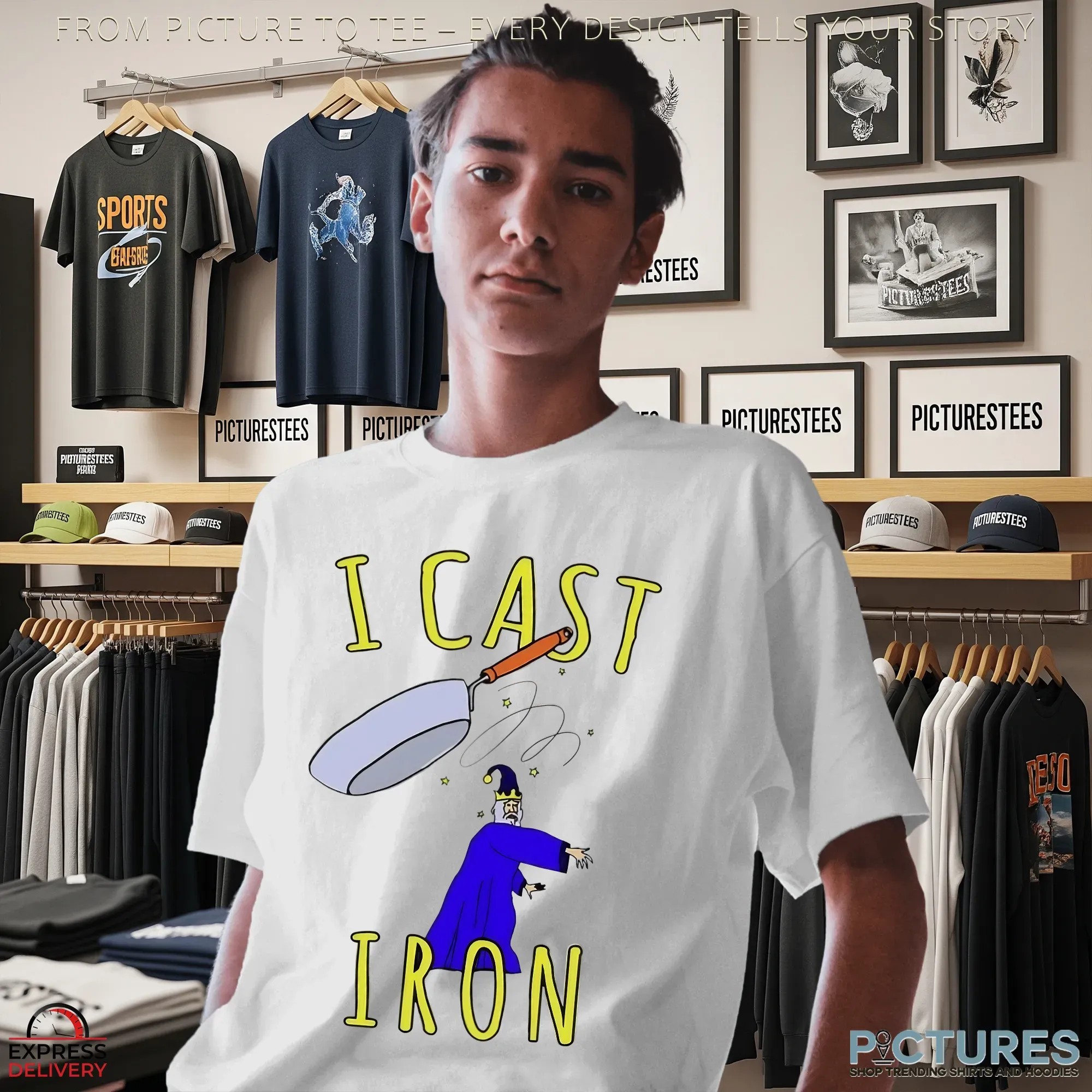 I Cast Iron Meme T Shirt I Cast Iron Meme T Shirt