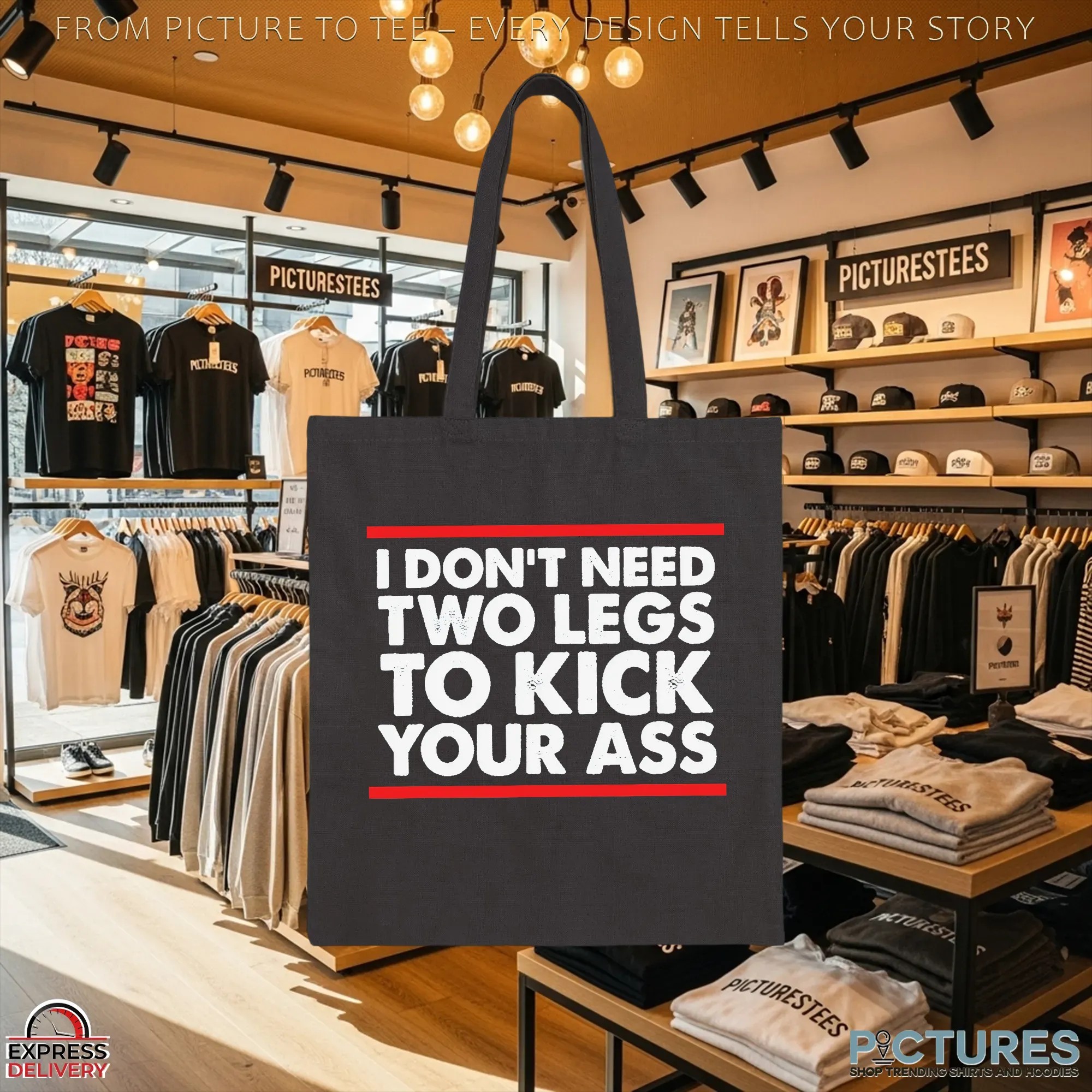 I Don't Need Two Legs To Kick Your Ass T Shirt