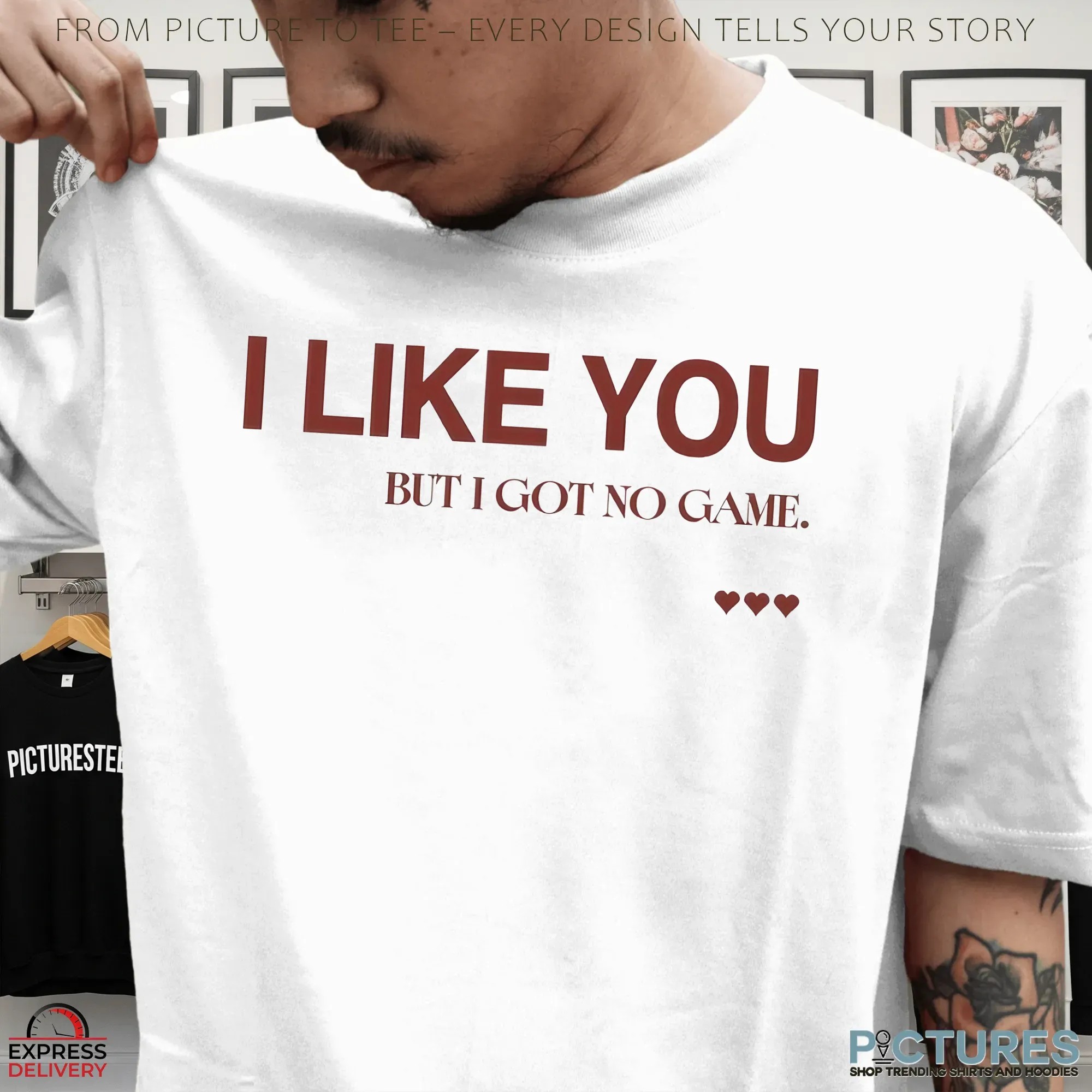 I Like You But I Got No Game T Shirt I Like You But I Got No Game T Shirt