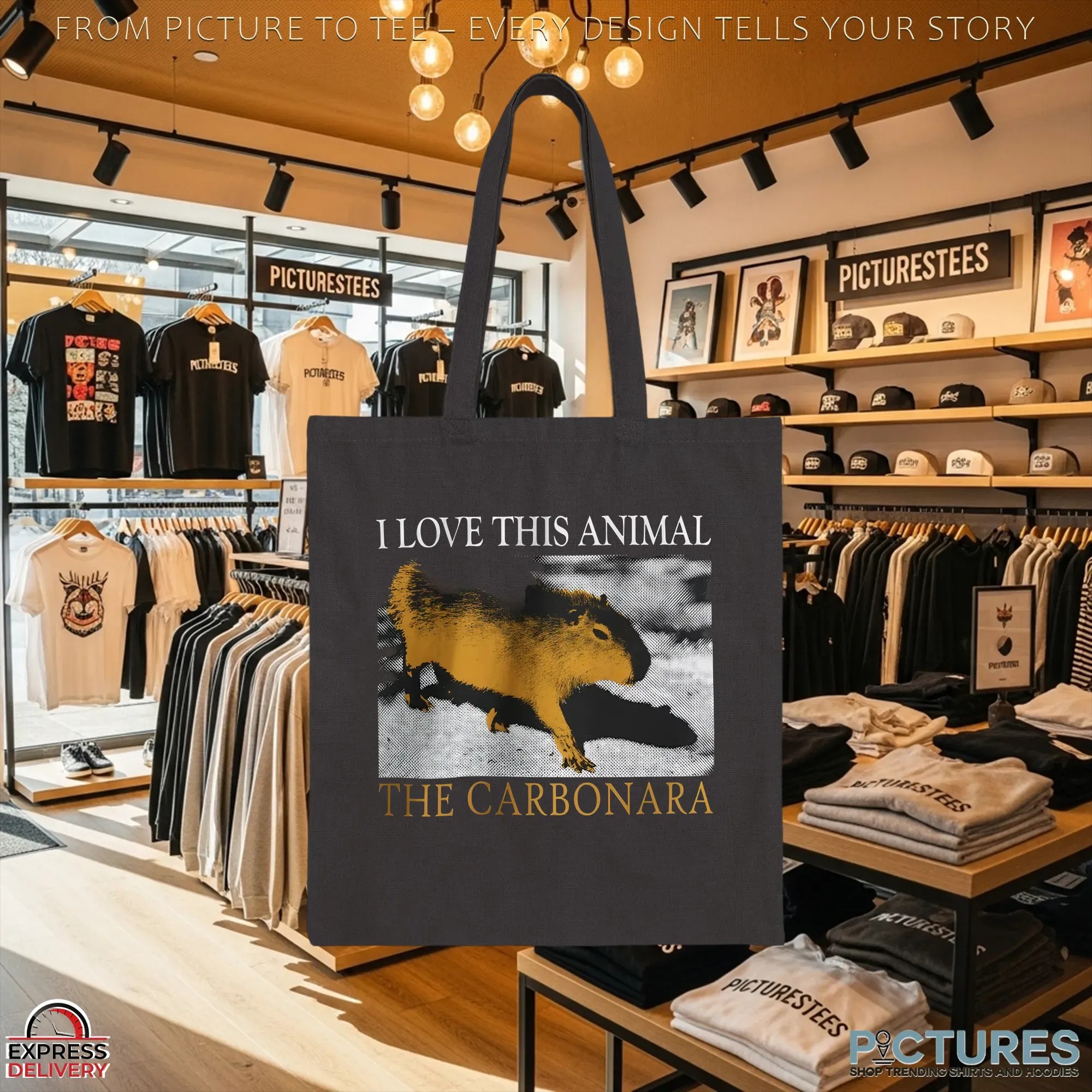 I Love This Animal The Carbonara The Capybara T Shirt I Love This Animal The Carbonara The Capybara T Shirt