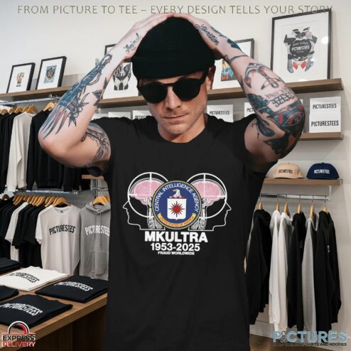 I met the Cia on Acid Central Intelligence Agency MKUltra 1953 2025 Charles Manson x Ted Kaczynski shirt