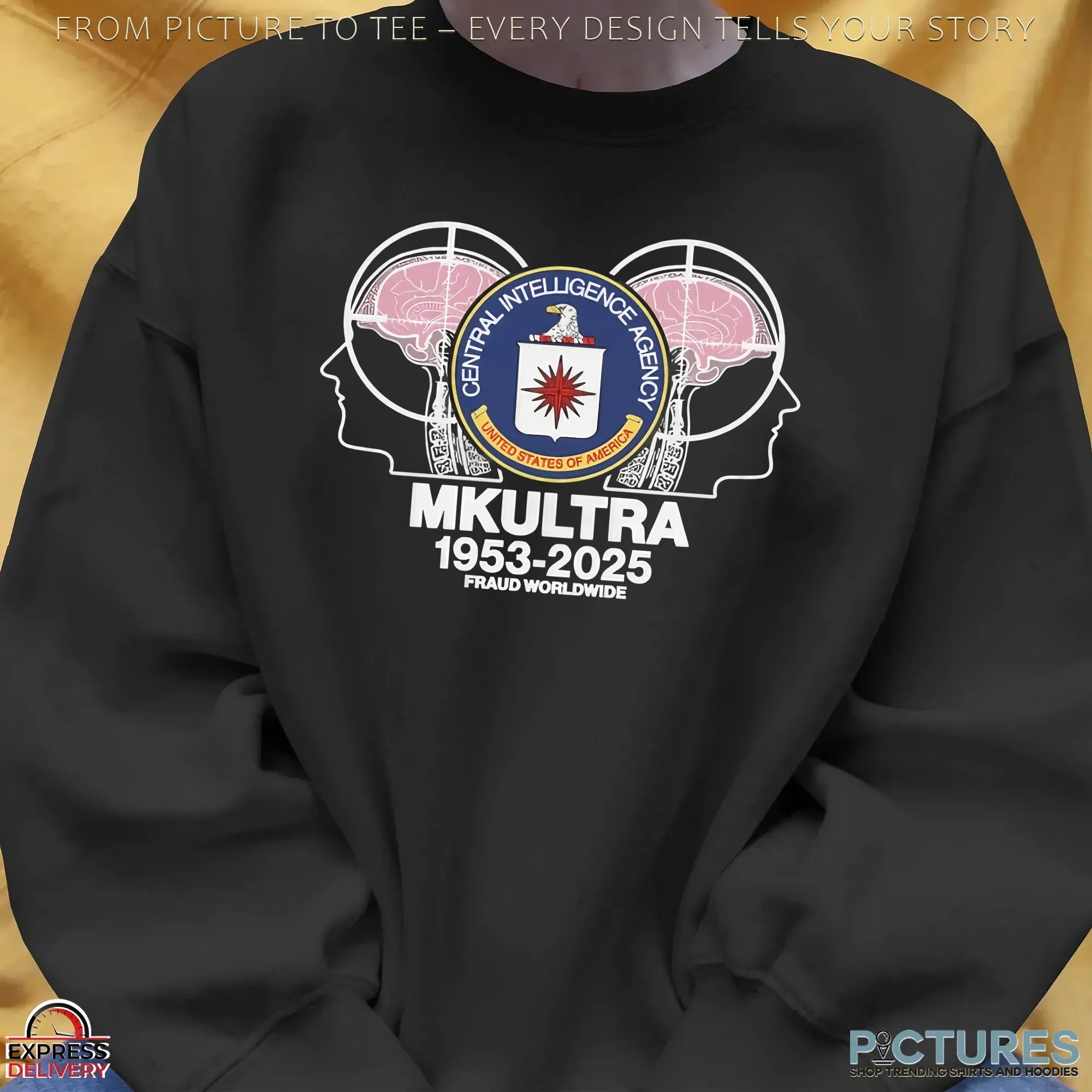 I met the Cia on Acid Central Intelligence Agency MKUltra 1953 2025 Charles Manson x Ted Kaczynski shirt