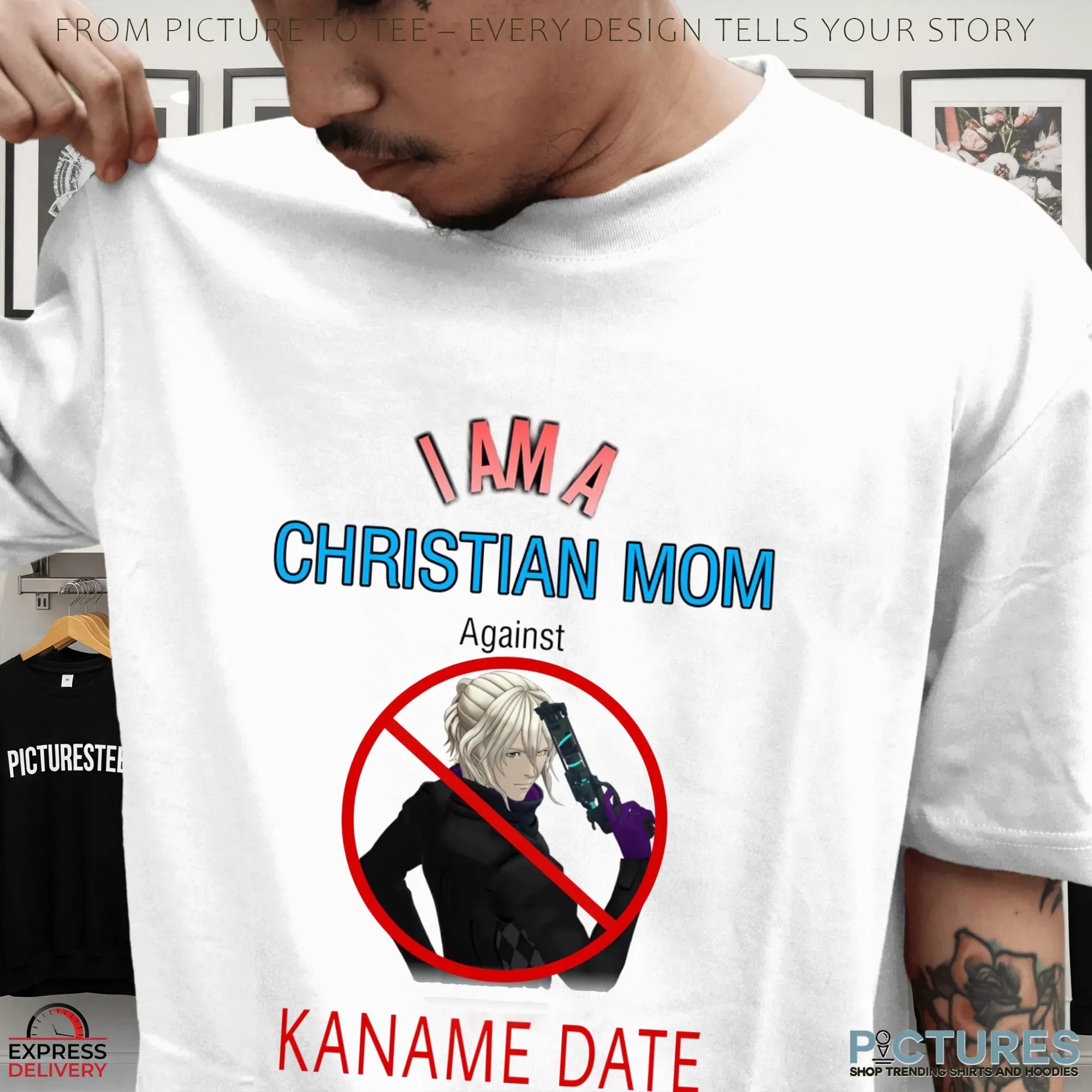 Iama Christian Mom Against Kaname Date No Sleep For Kaname Date - From Ai The Somnium Files Funny T Shirt