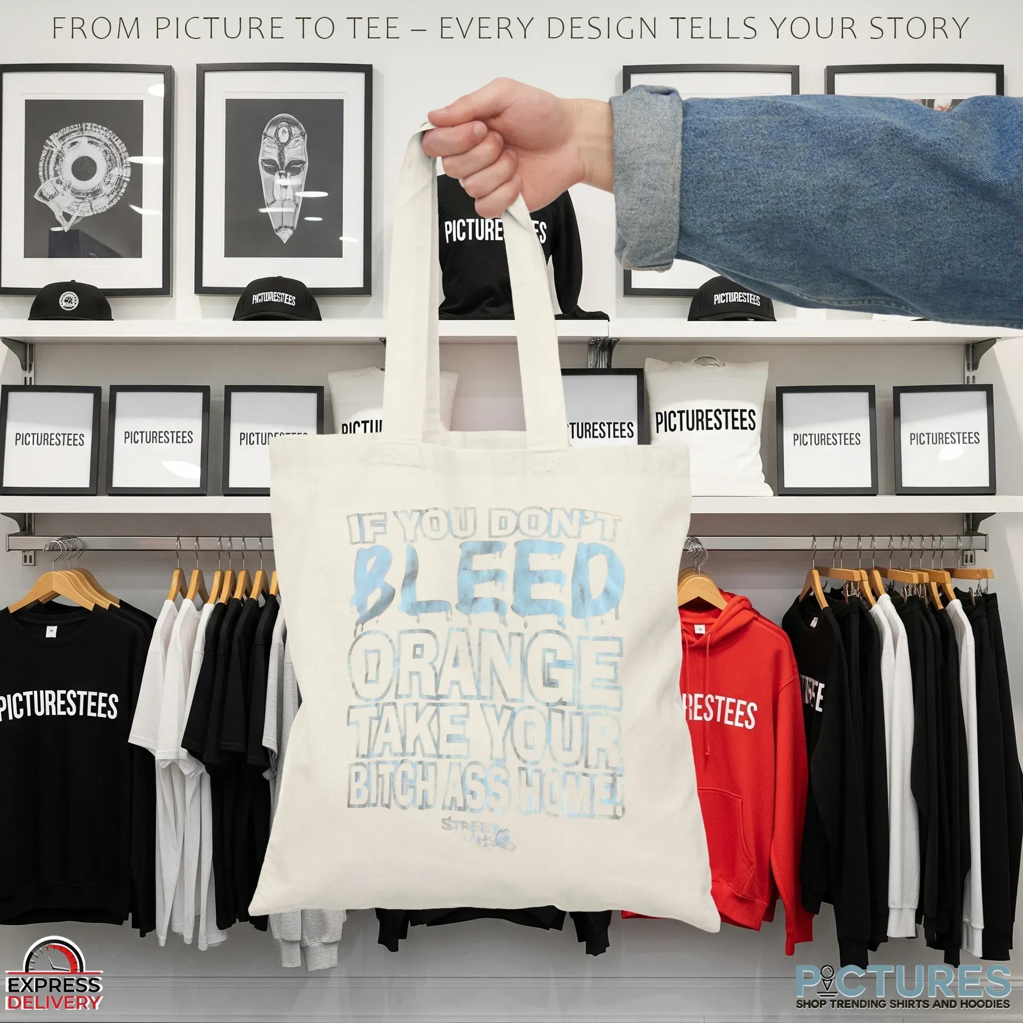If You Don't Bleed Orange Take Your Bitch Ass Home T Shirt