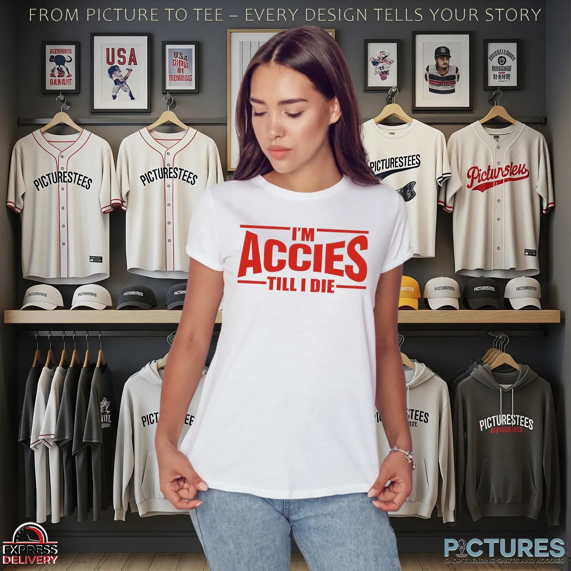 I'm Accies Till I Die T Shirt