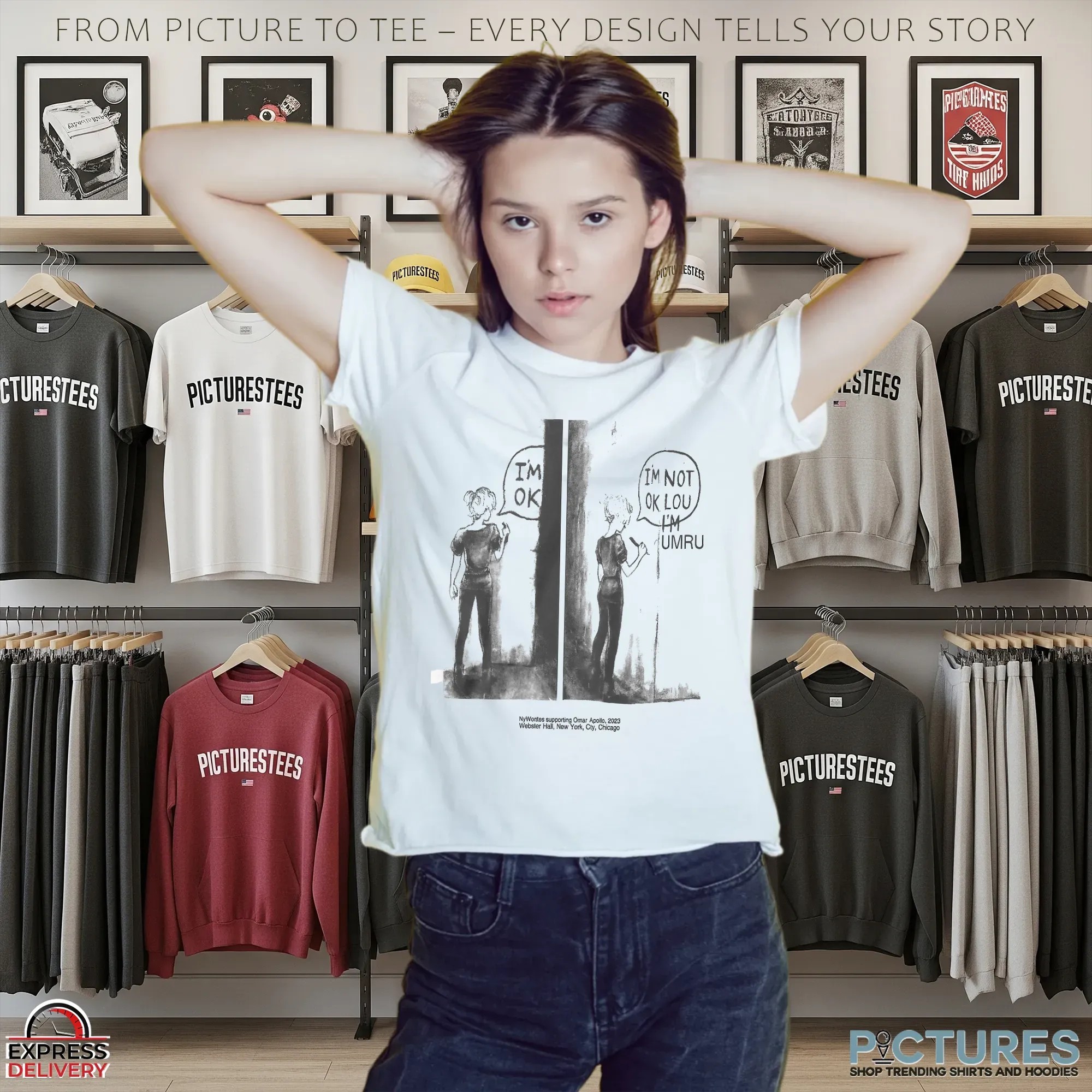 I'm Ok I'm Not Ok Lou, I'm Umru Omar Apollo T Shirt