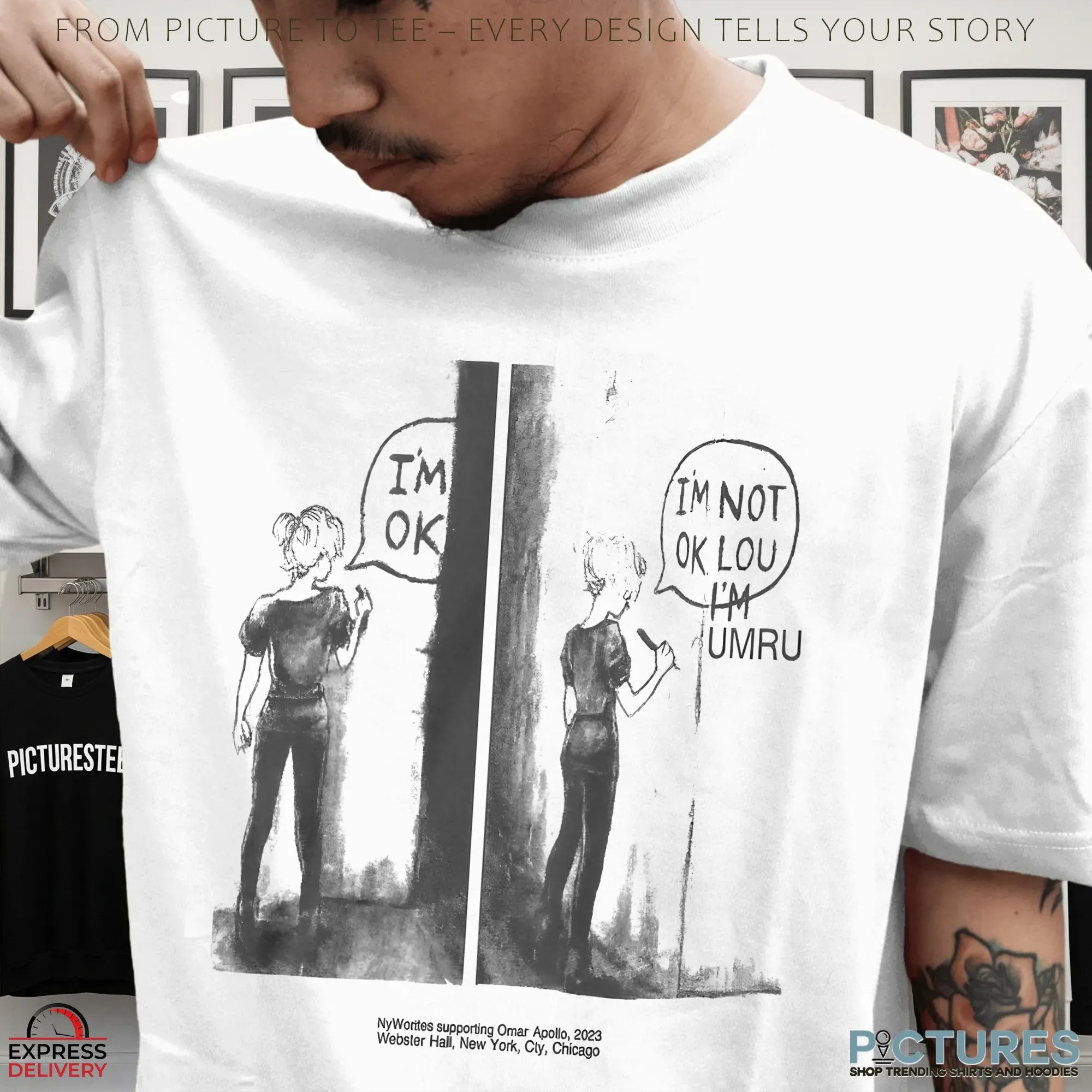 I'm Ok I'm Not Ok Lou, I'm Umru Omar Apollo T Shirt