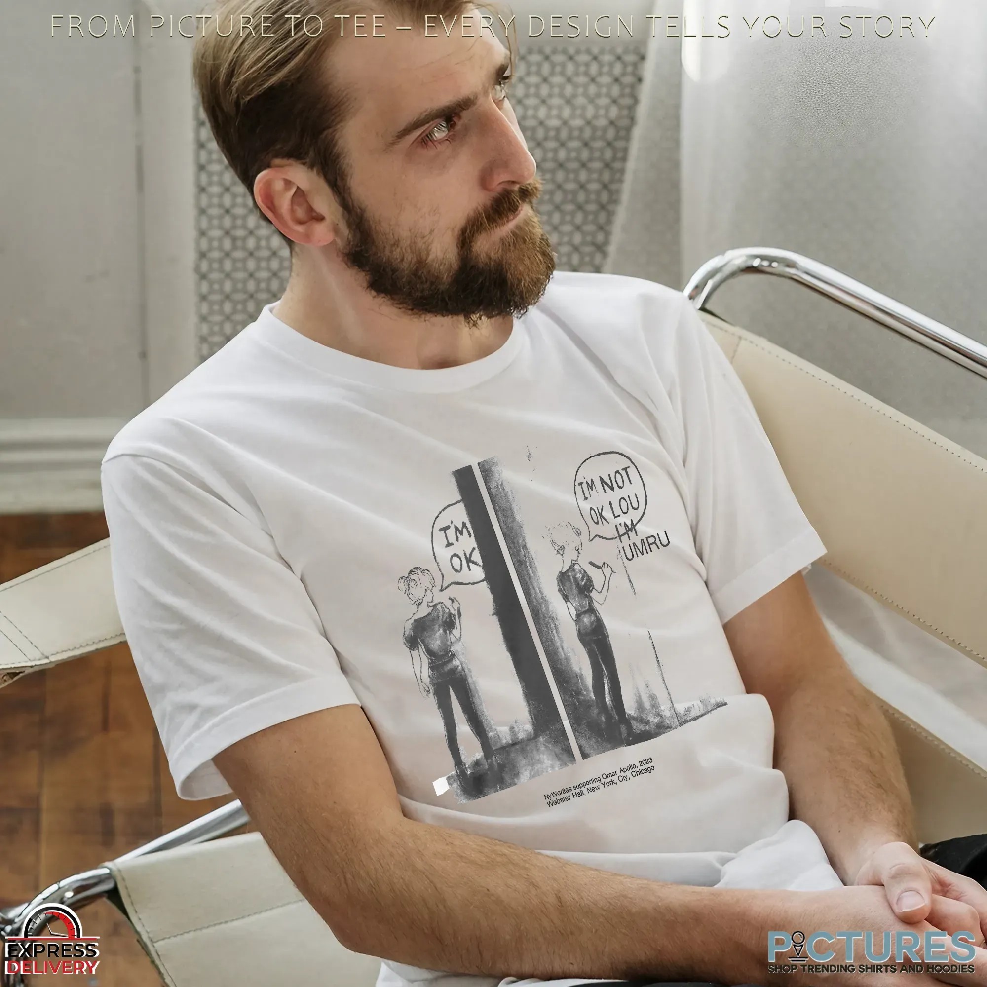 I'm Ok I'm Not Ok Lou, I'm Umru Omar Apollo T Shirt