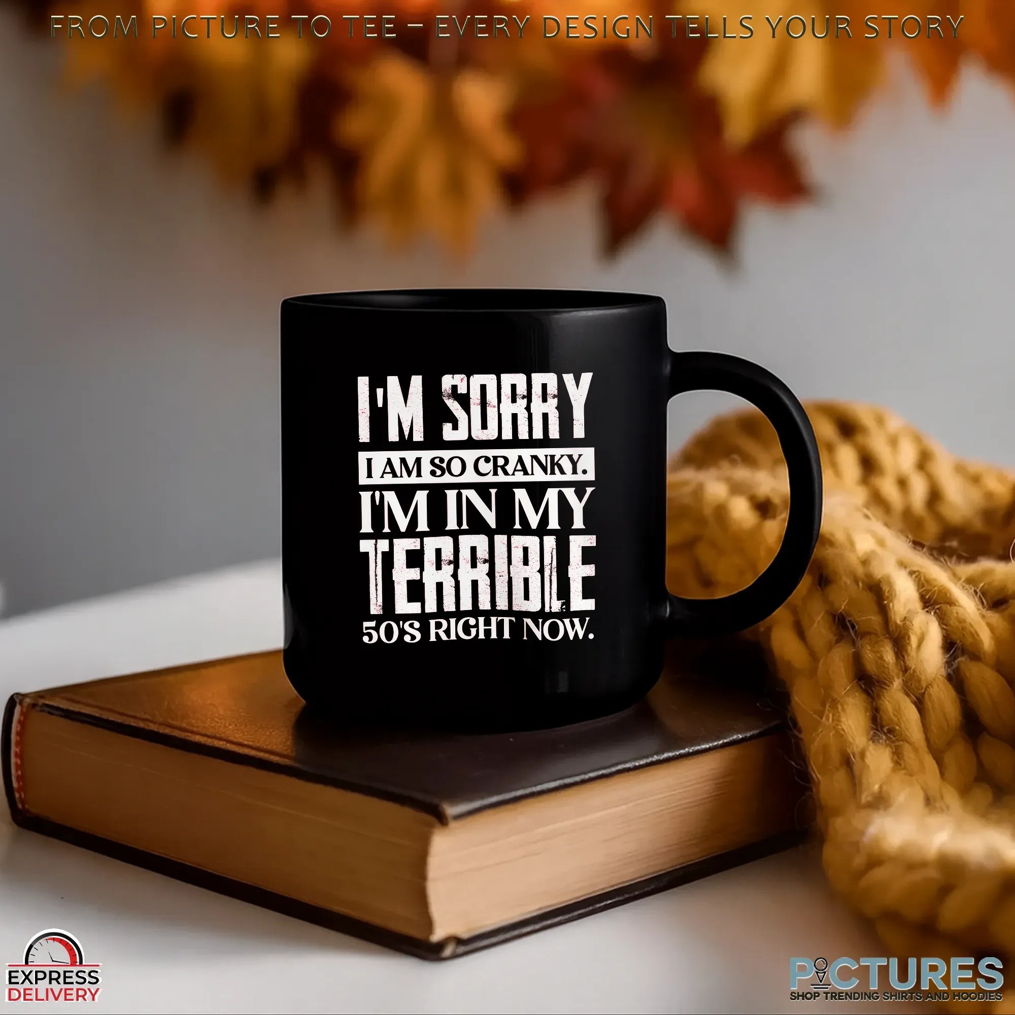 I'm Sorry I Am So Cranky I'm In My Terrible 50's Right Now T Shirt