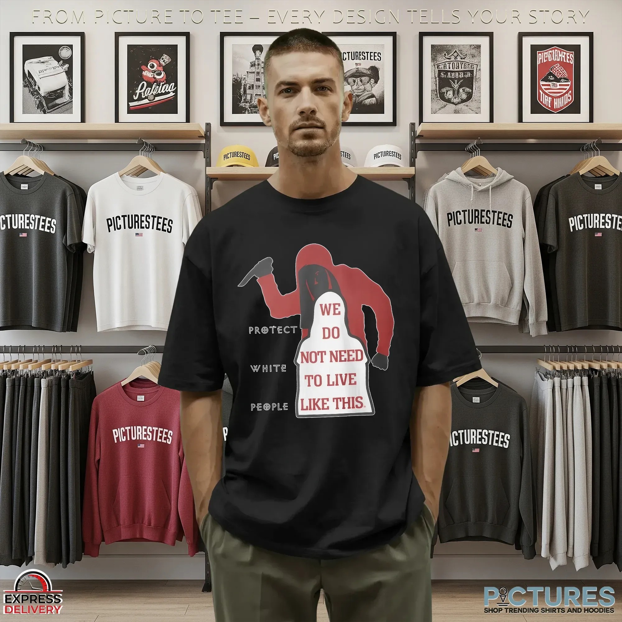 Iryna Zarutska Protect White People We Do Not Need To Live Like This T Shirt
