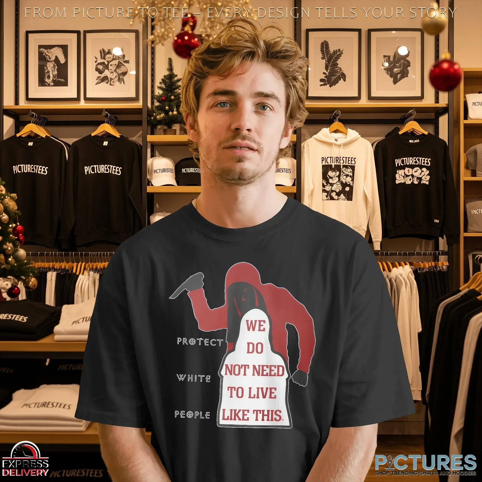 Iryna Zarutska Protect White People We Do Not Need To Live Like This T Shirt