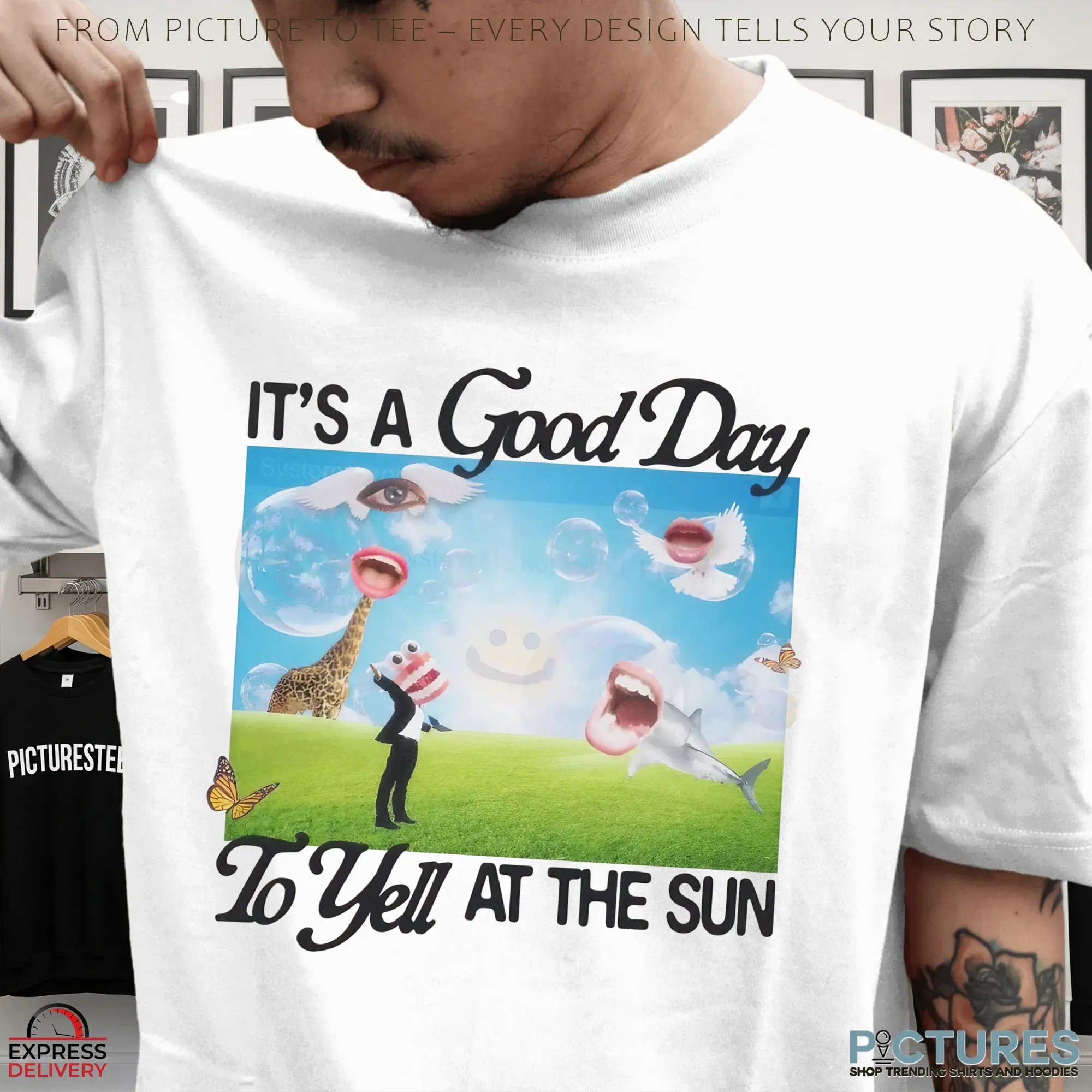 It's A Good Day To Yell At The Sun Chaos Mental T Shirt