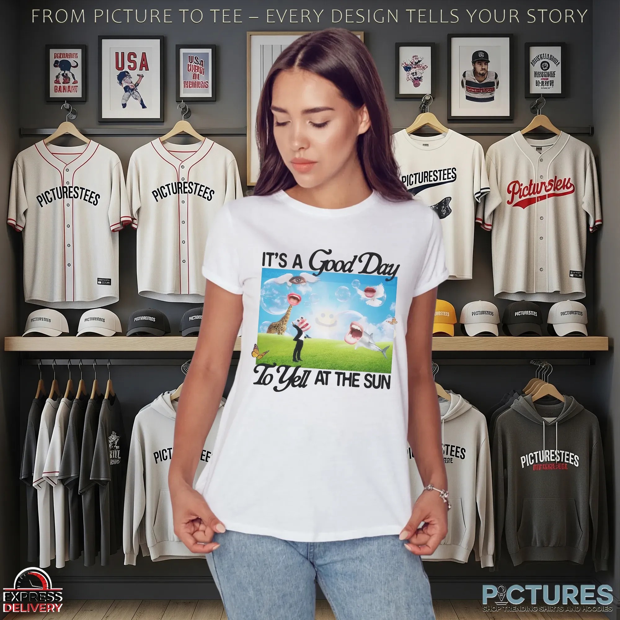 It's A Good Day To Yell At The Sun Chaos Mental T Shirt