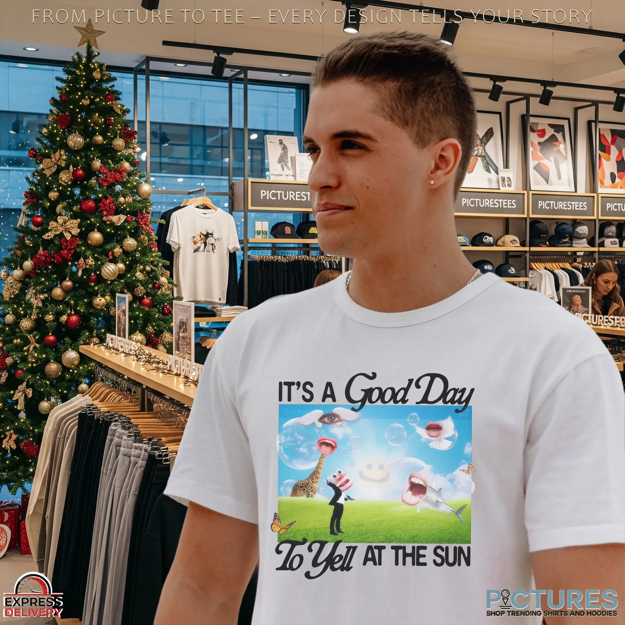 It's A Good Day To Yell At The Sun Chaos Mental T Shirt