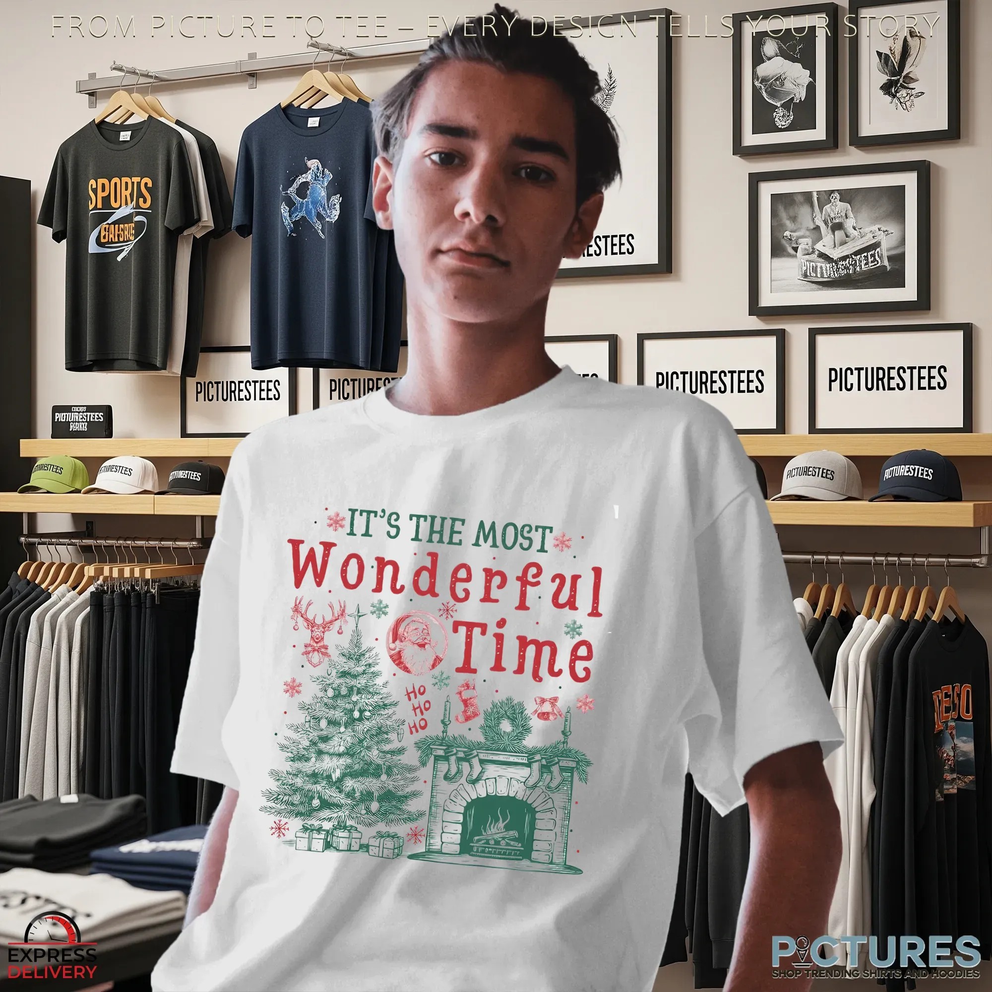 It's the Most Wonderful Time of The Year, Retro Christmas Aesthetic, Christmas T Shirt