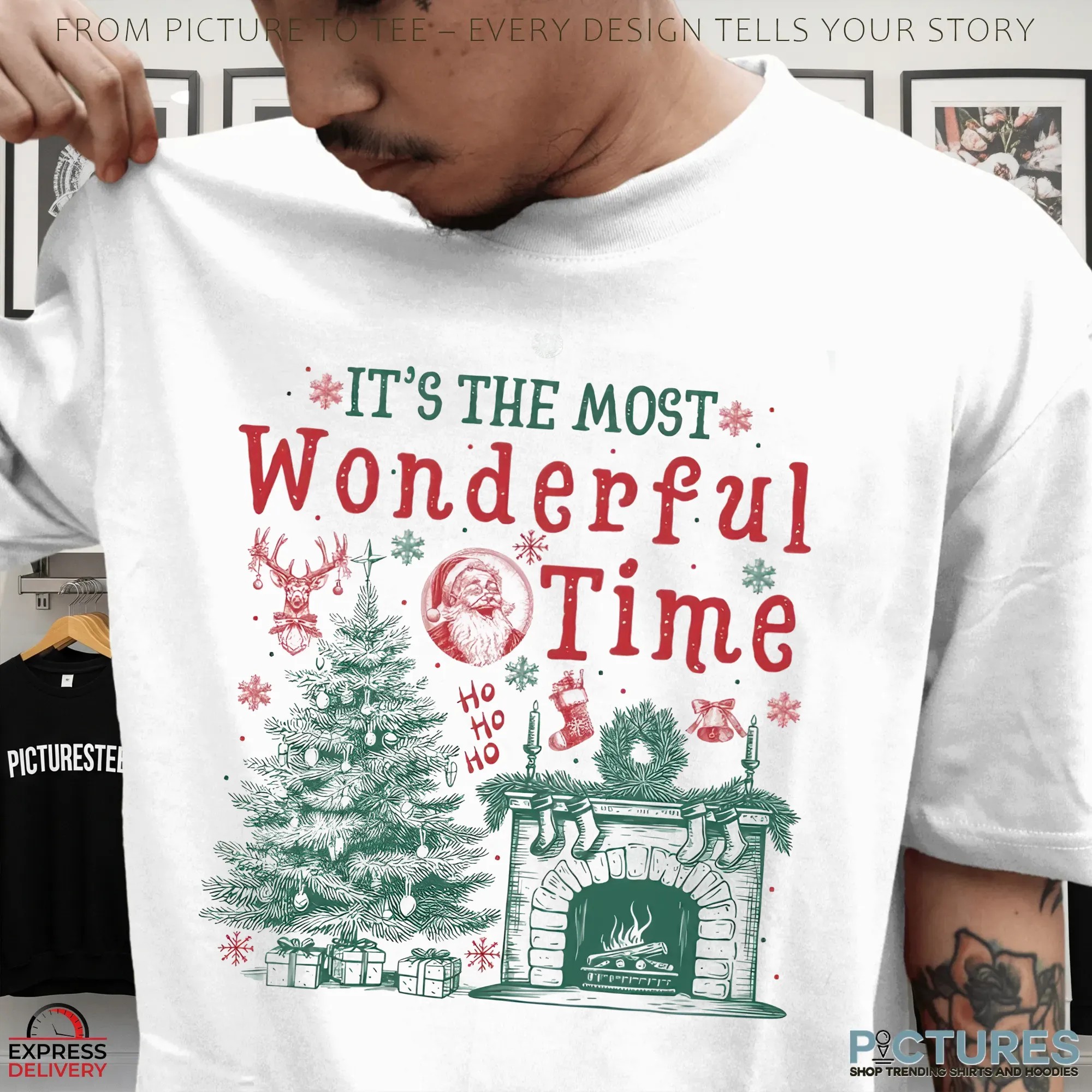 It's the Most Wonderful Time of The Year, Retro Christmas Aesthetic, Christmas T Shirt
