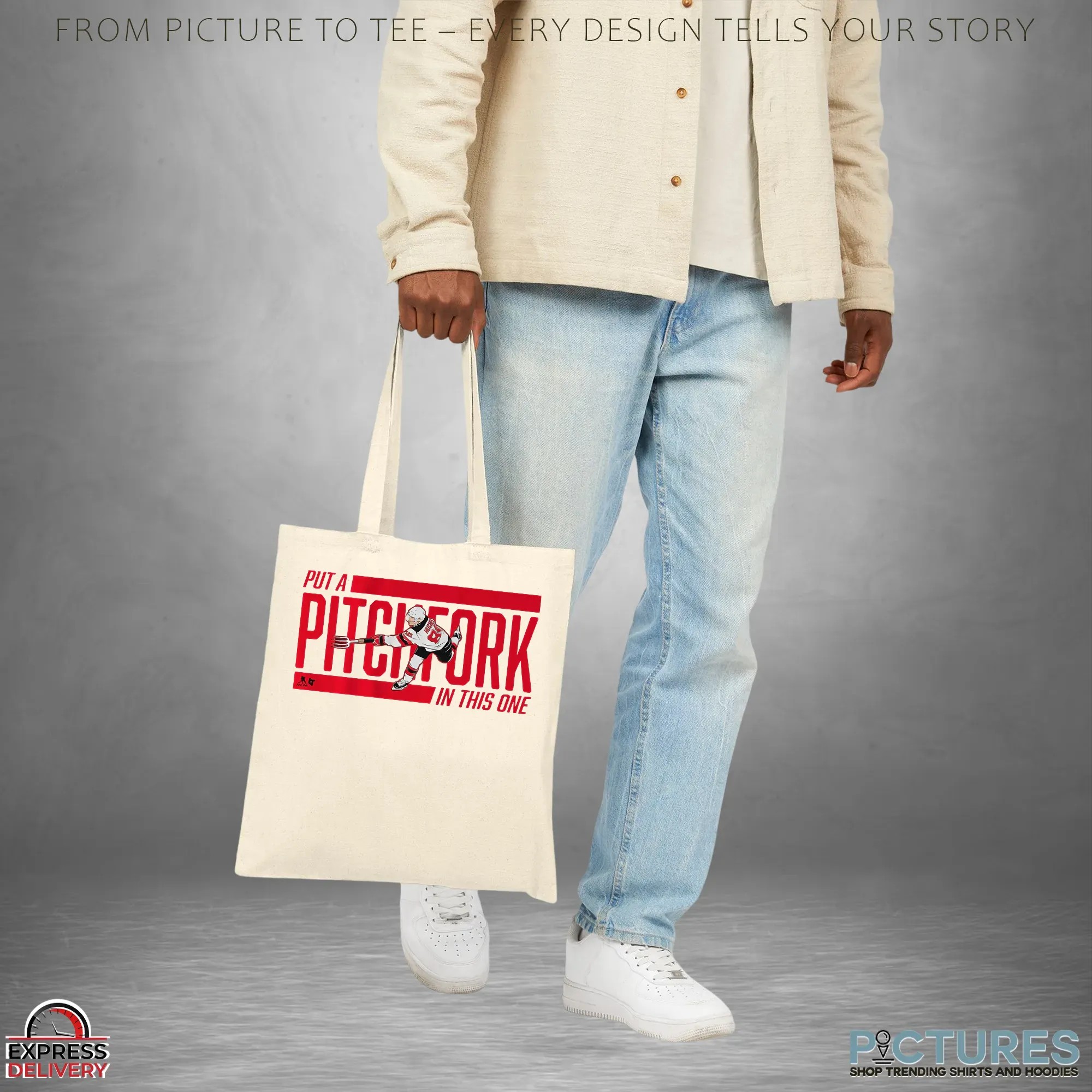 Jack Hughes Put a Pitchfork in This One New Jersey Devils T Shirt Jack Hughes Put a Pitchfork in This One New Jersey Devils T Shirt