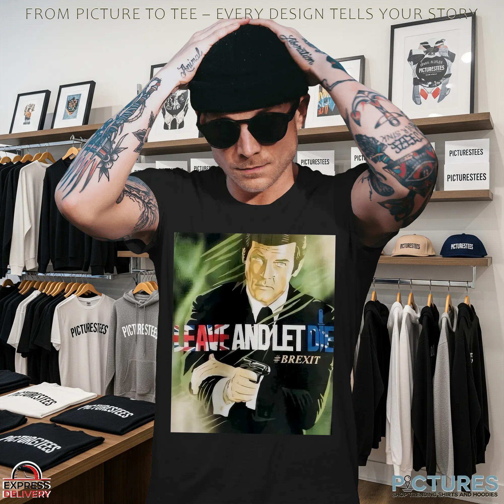 James Bond live and let die Brexit shirt