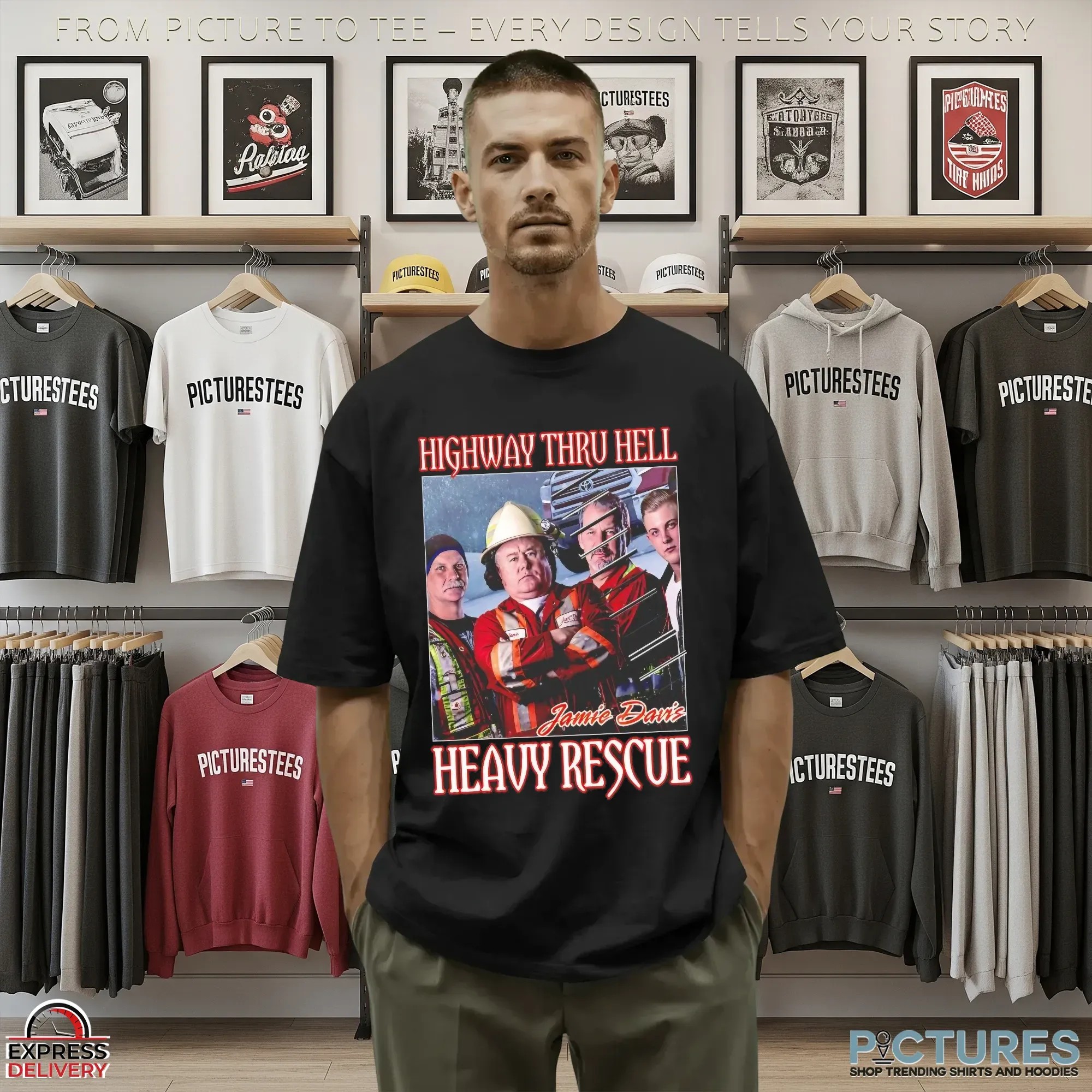 Jamie Davis Highway Thru Hell Heavy Rescue T Shirt