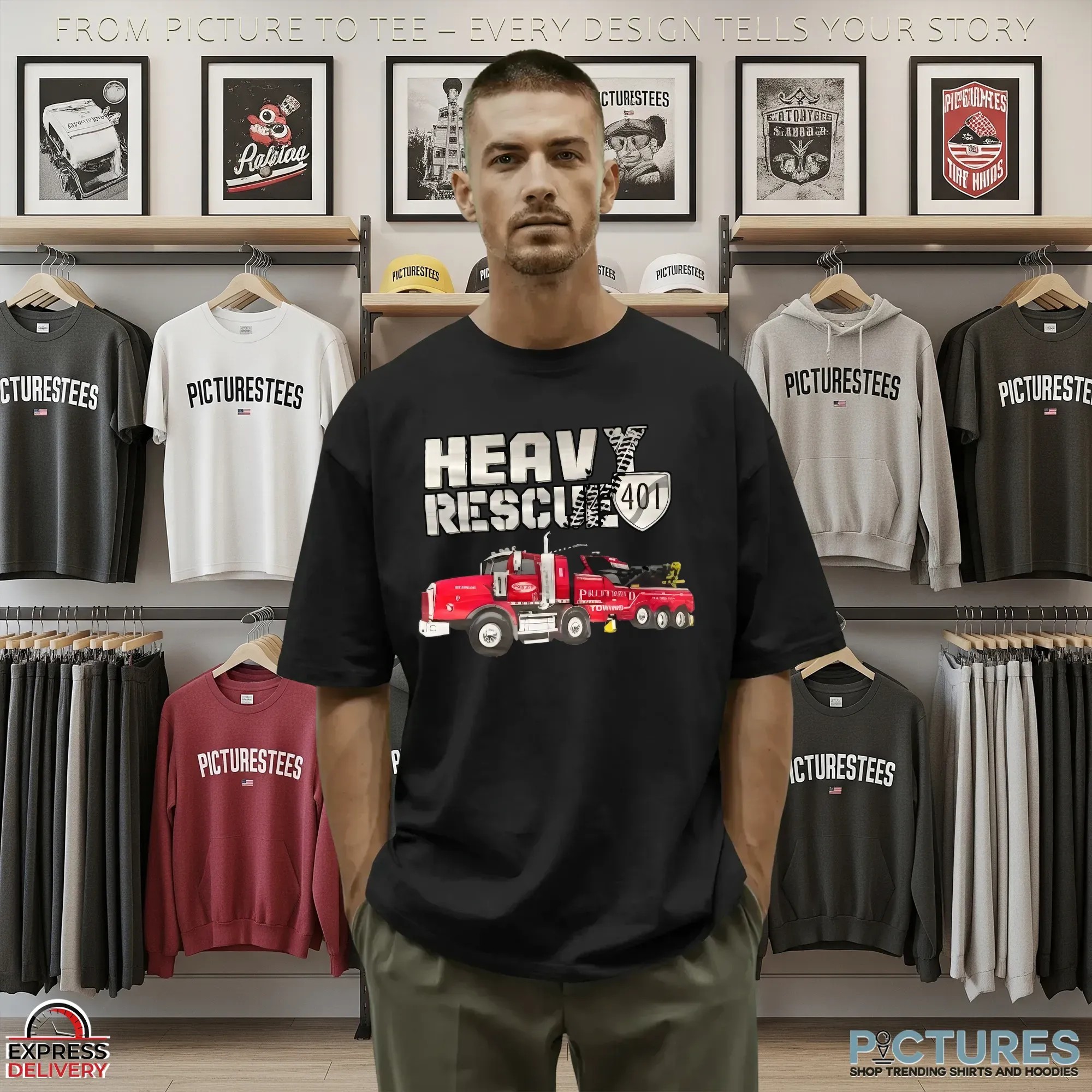 Jamie Davis Towing Heavy Rescue 401 T Shirt