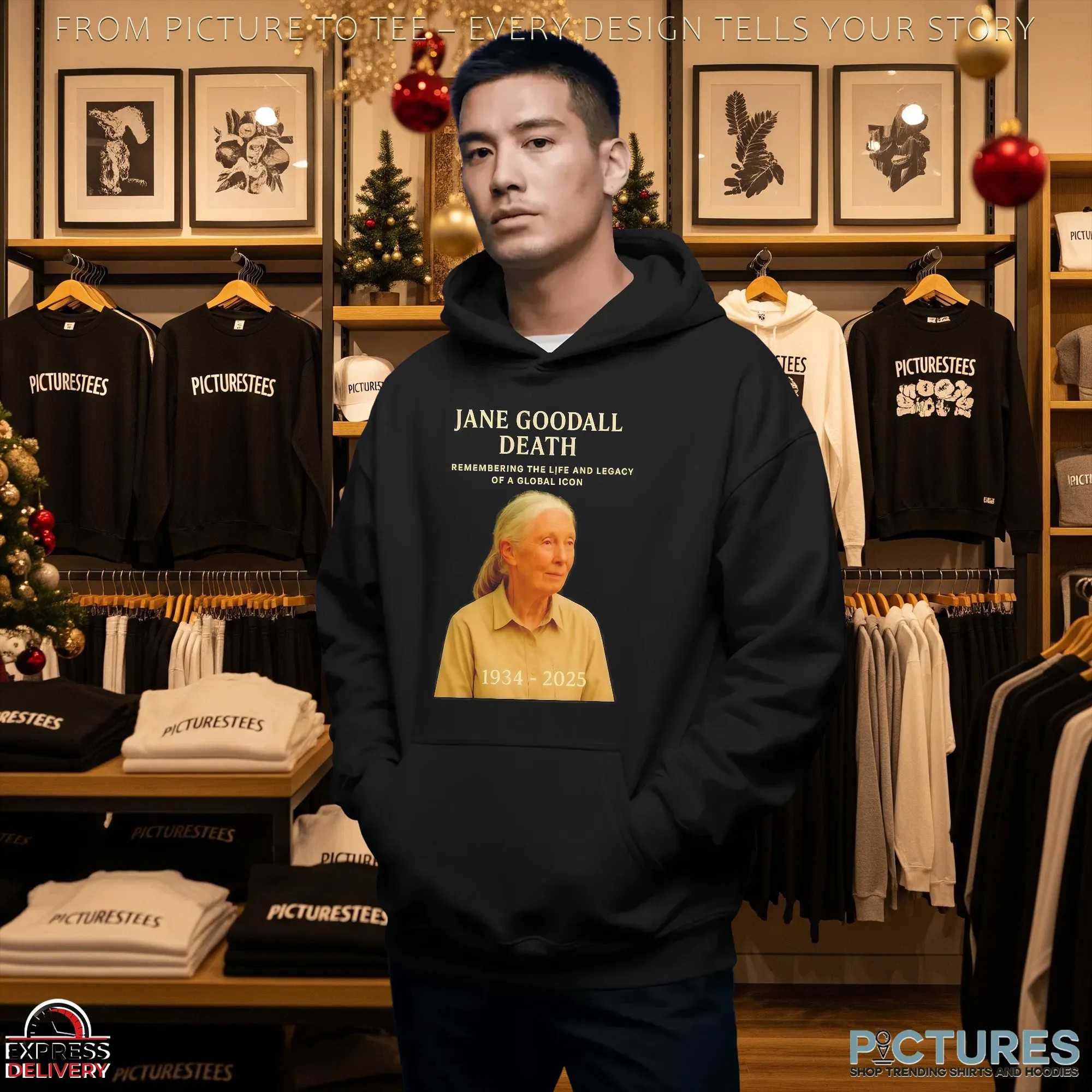 Jane Goodall Death Remembering The Life And Legacy Of A Global Icon RIP 1934-2025 T Shirt