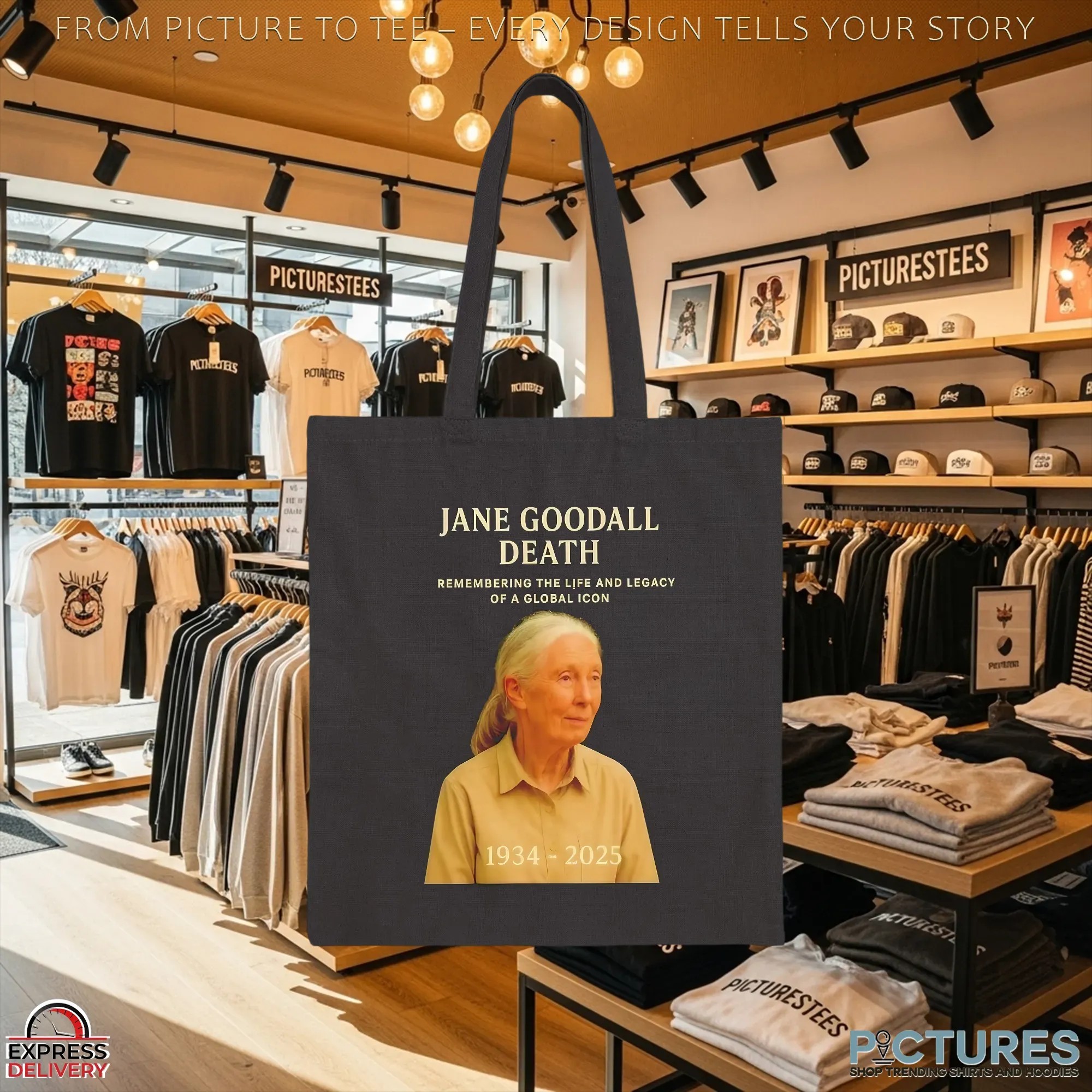 Jane Goodall Death Remembering The Life And Legacy Of A Global Icon RIP 1934-2025 T Shirt