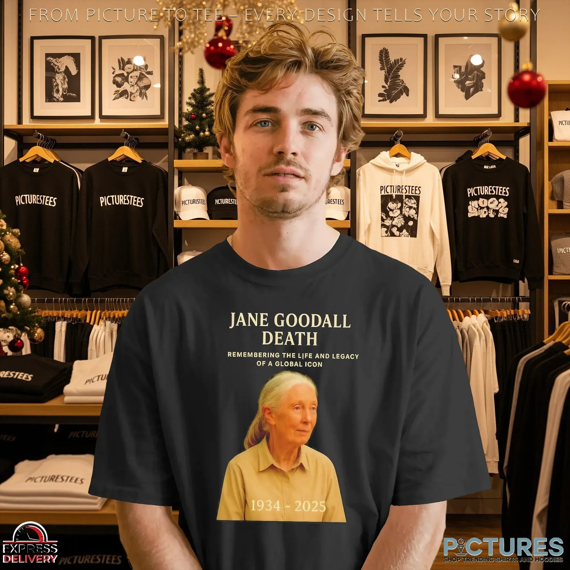Jane Goodall Death Remembering The Life And Legacy Of A Global Icon RIP 1934-2025 T Shirt