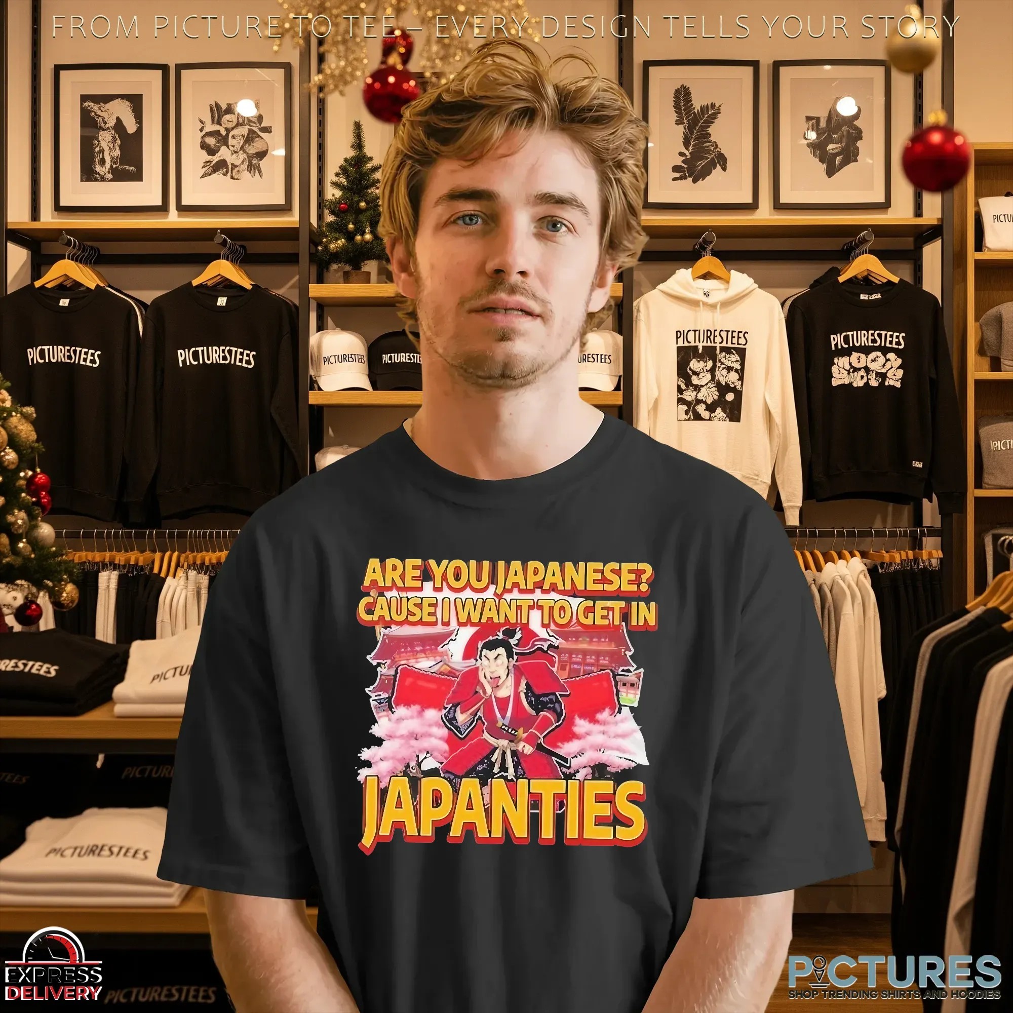 Japanties Are You Japanese Cause I Want To Get In Dark Meme T Shirt
