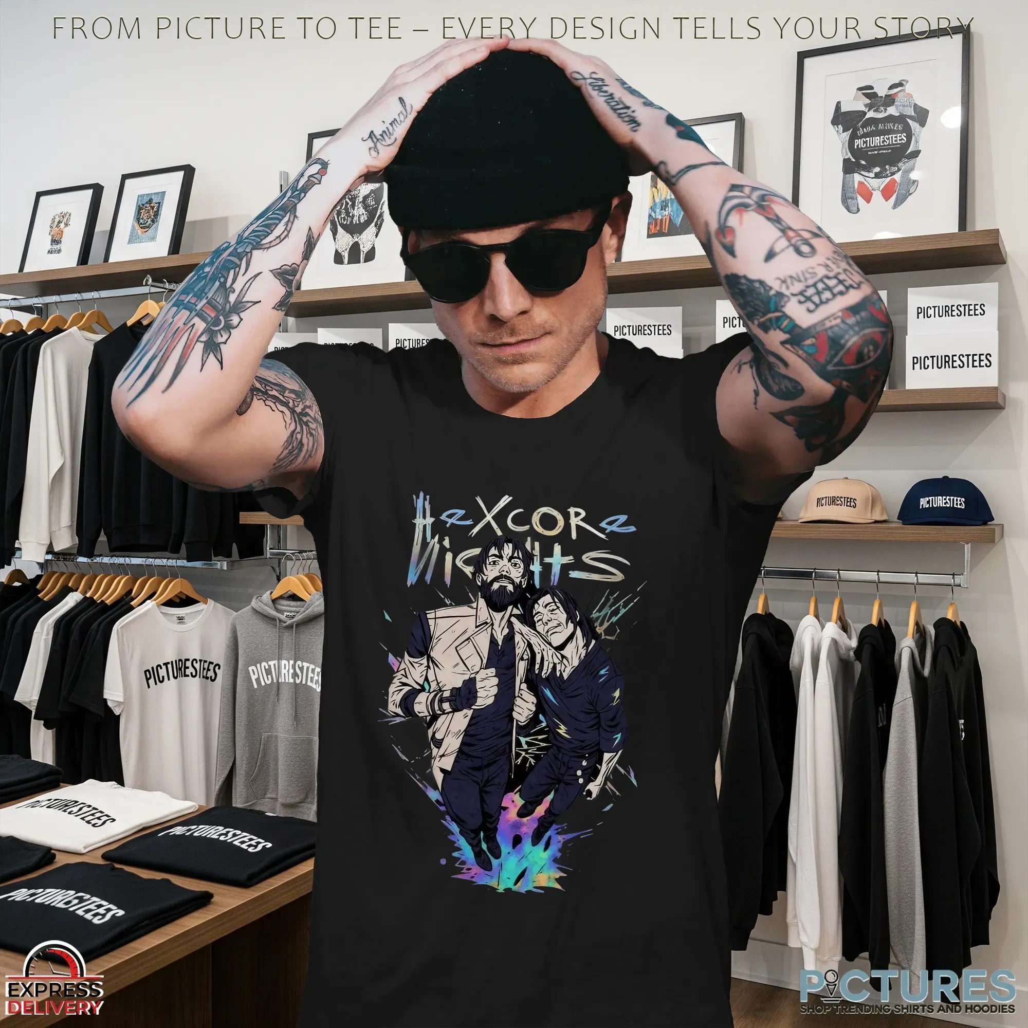 Jayvik Hexcore Nights Los Angeles Event Shirt