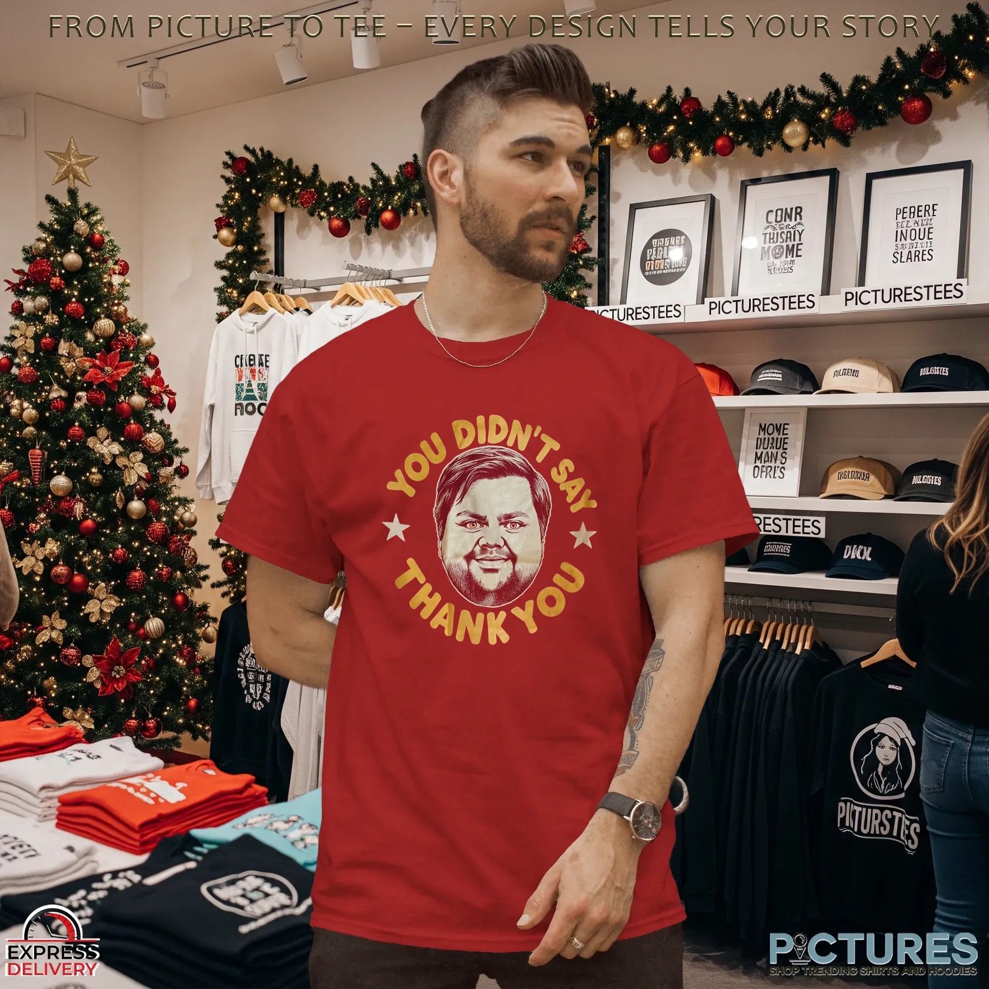 Jd Vance You Didn't Say Thank You Funny T Shirt