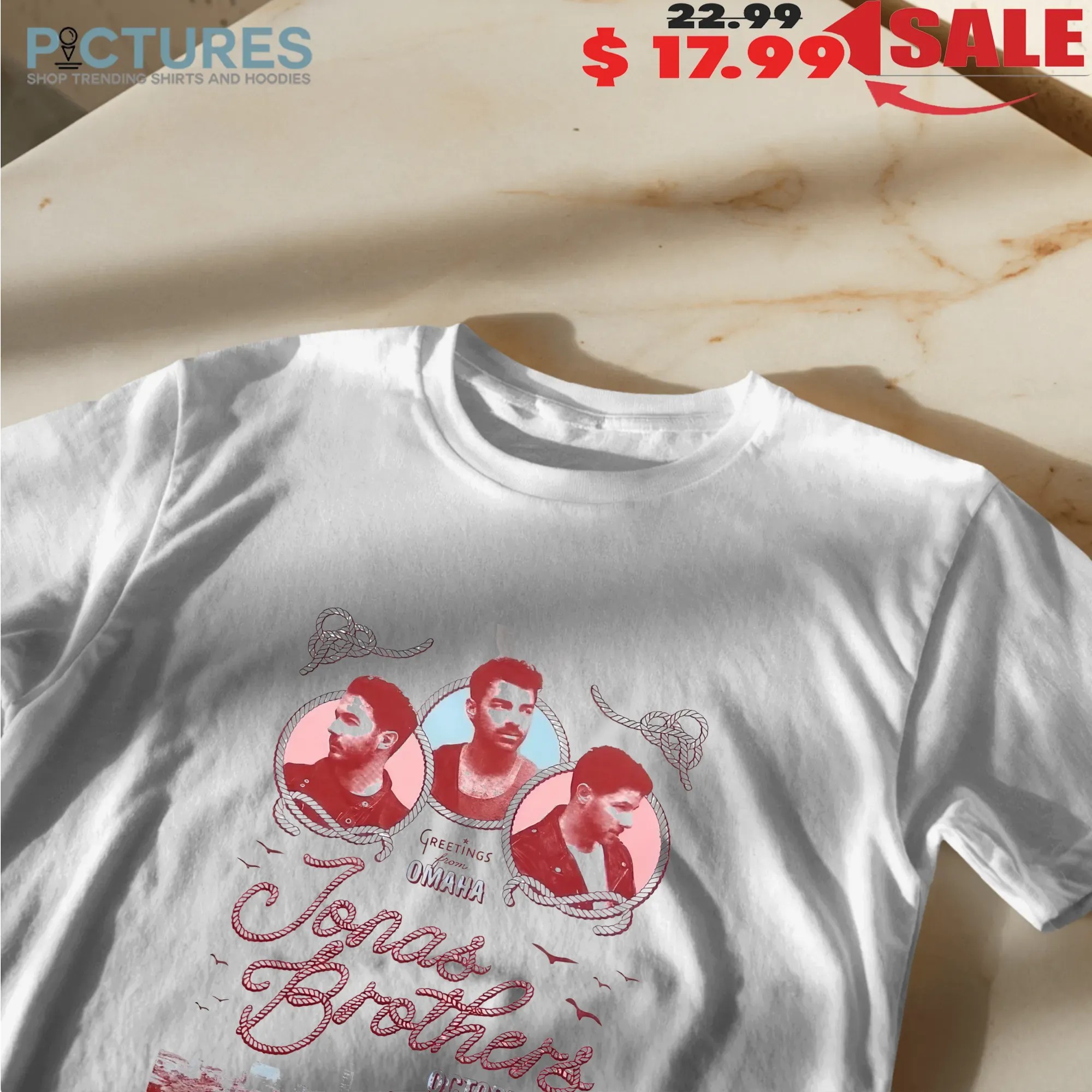 Jonas Brothers Oct 6 2025 Chi Health Center Omaha Ne Poster T-shirt