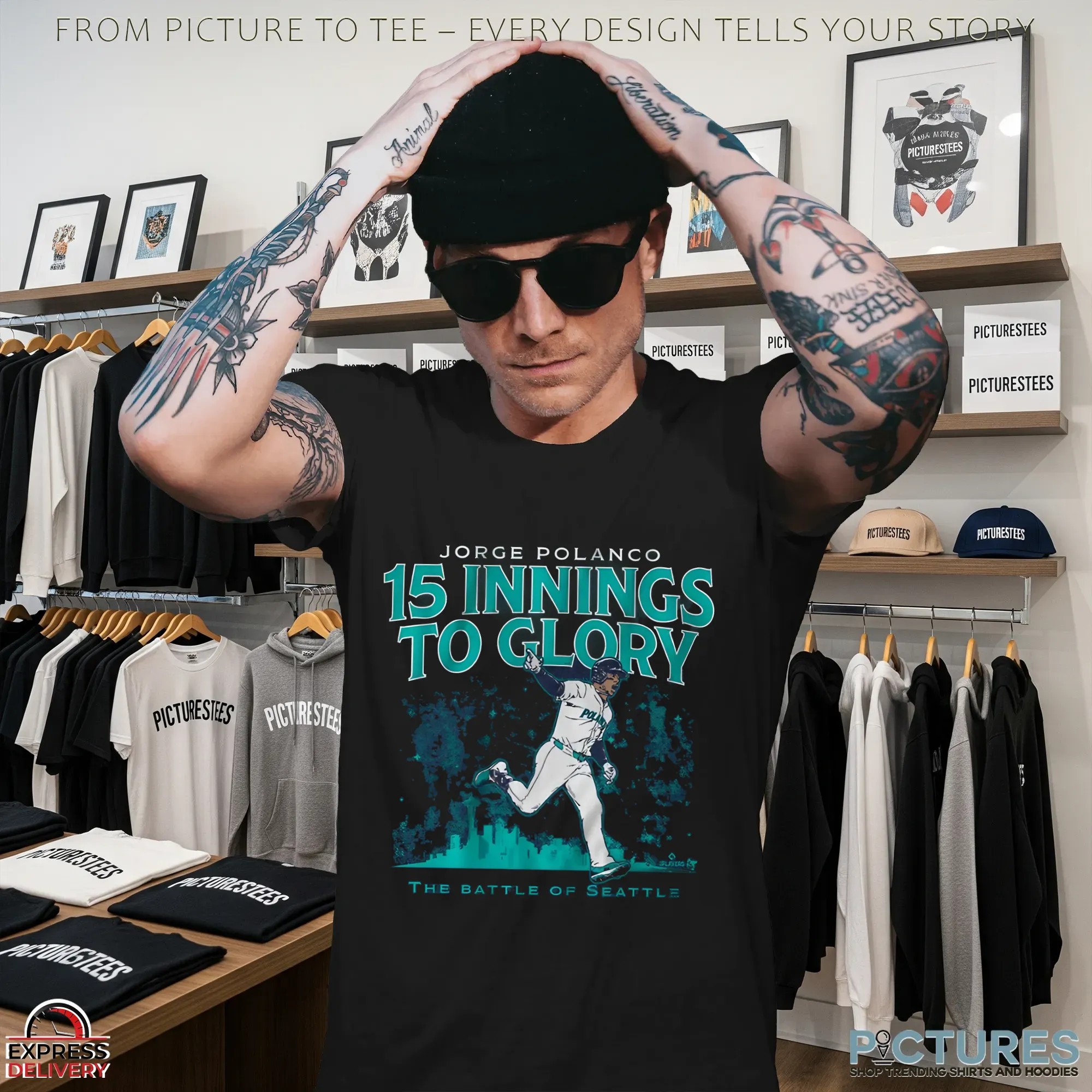 Jorge Polanco 15 Innings To Glory T Shirt