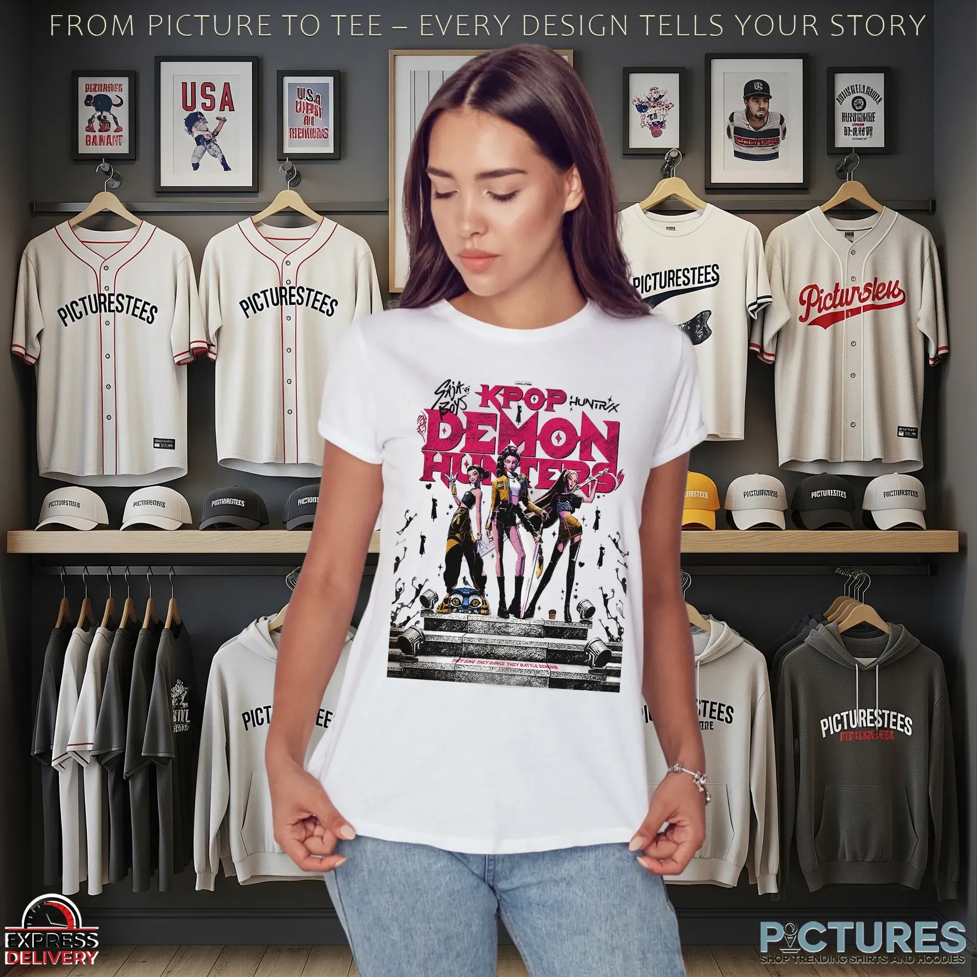 K-Pop Demon Hunters 2025 Movie Poster Justbychris T Shirt