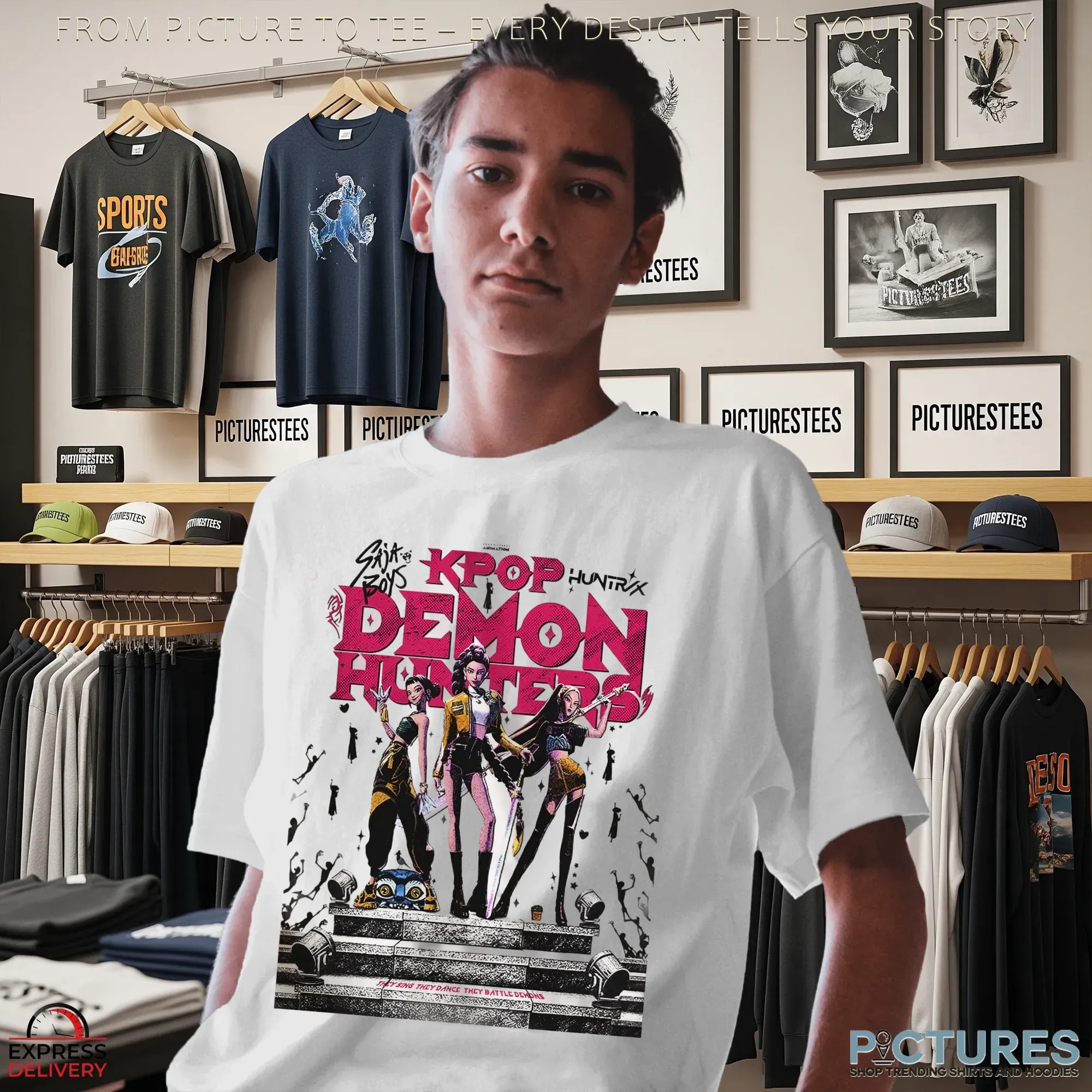 K-Pop Demon Hunters 2025 Movie Poster Justbychris T Shirt K-Pop Demon Hunters 2025 Movie Poster Justbychris T Shirt