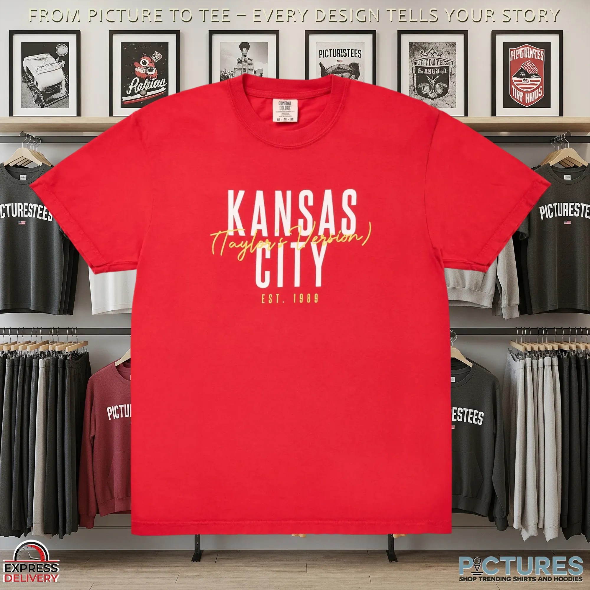 Kansas City Est 1989 Taylor's Version T Shirt