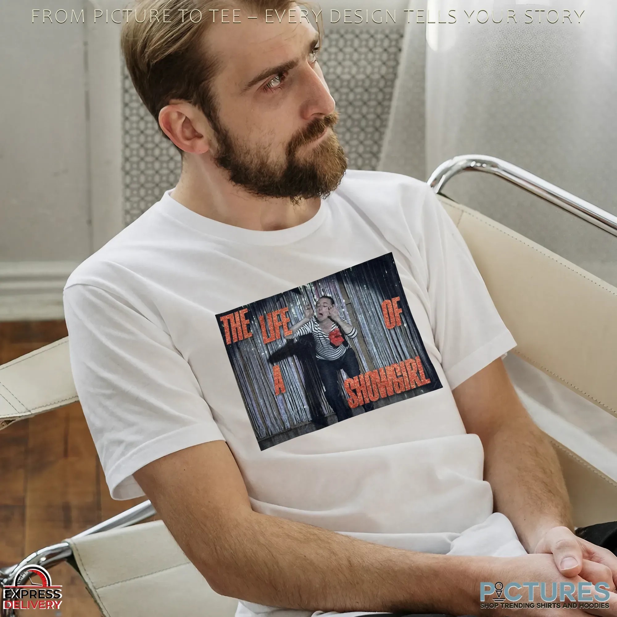 Kirk Gilmore Girls The Life of a Showgirl T Shirt
