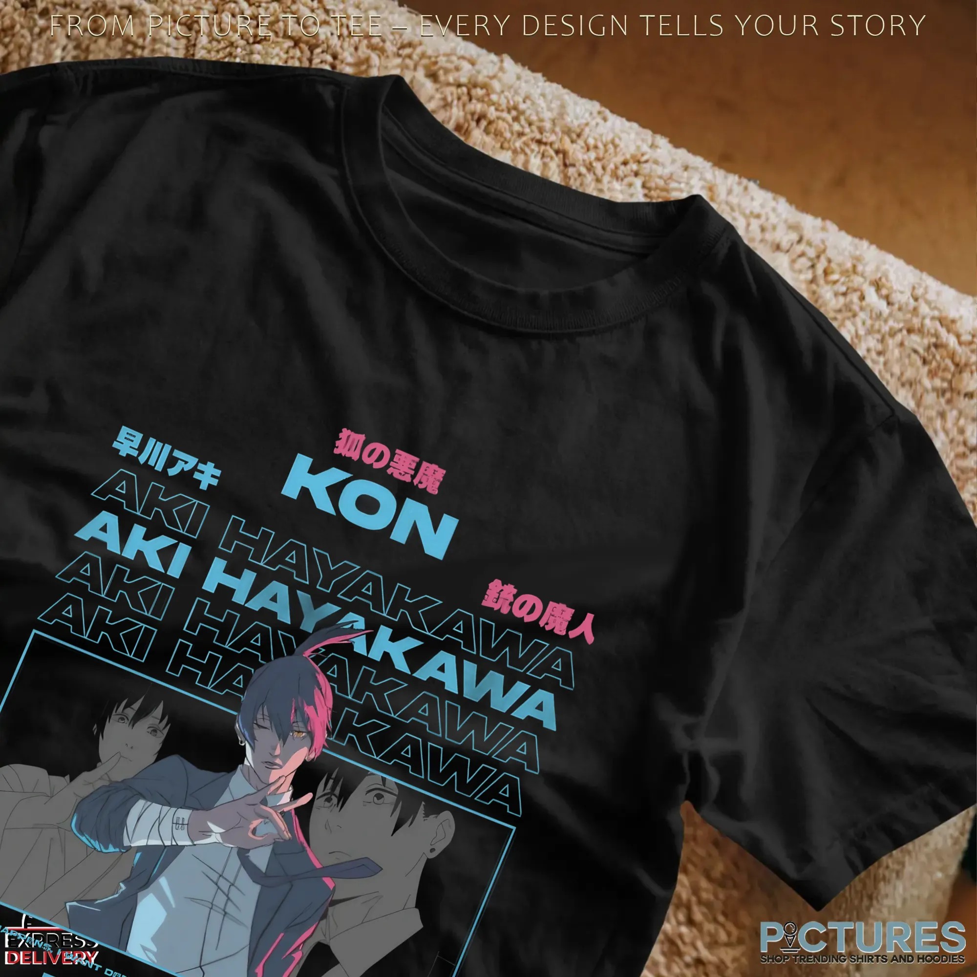 Kon Aki Hayakawa Whatever Happens I Want Denji And Power To Survive And Be Happy Chainsaw Man T Shirt Kon Aki Hayakawa Whatever Happens I Want Denji And Power To Survive And Be Happy Chainsaw Man T Shirt