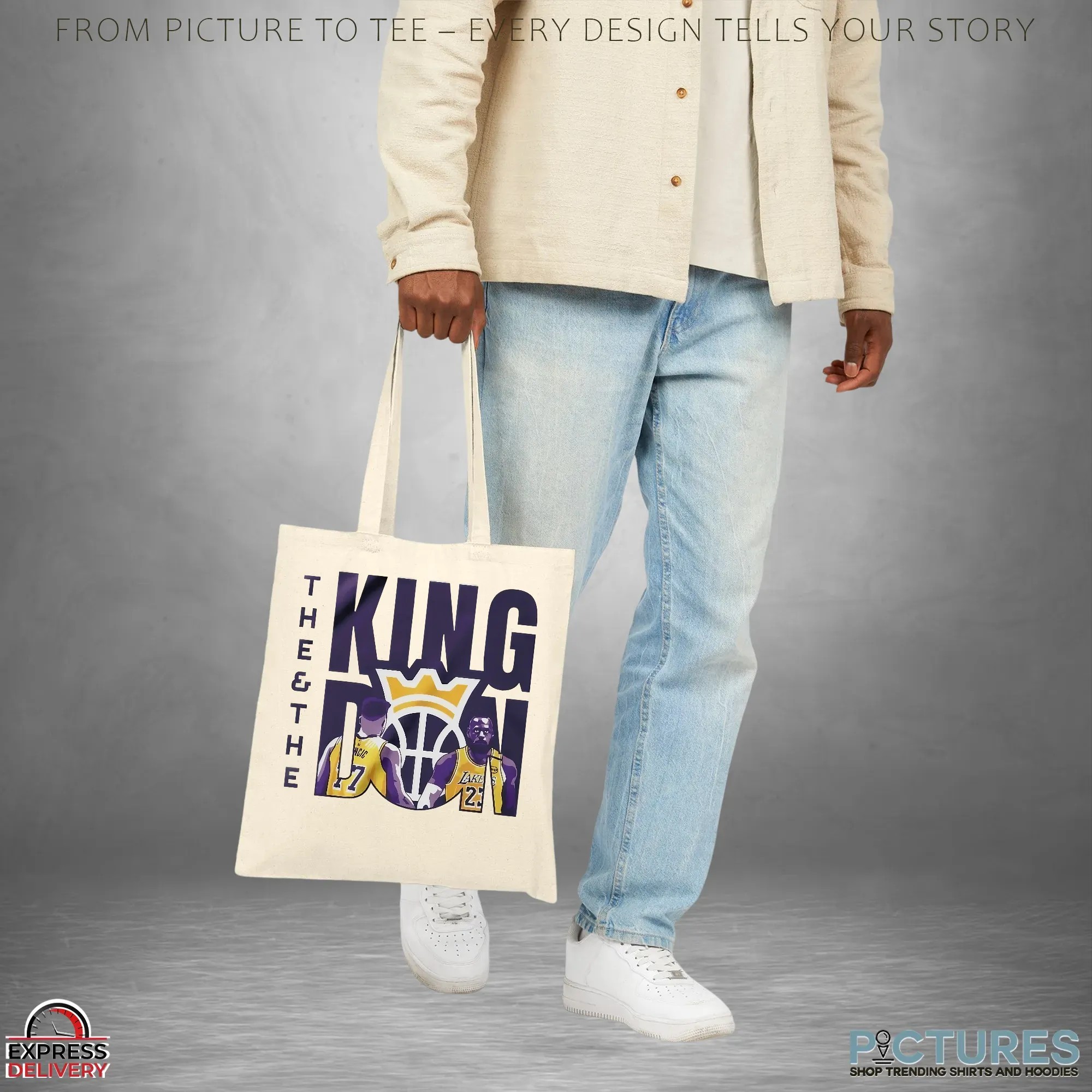Lakers The King The Don LeBron James and Luka Doncic T Shirt Lakers The King The Don LeBron James and Luka Doncic T Shirt