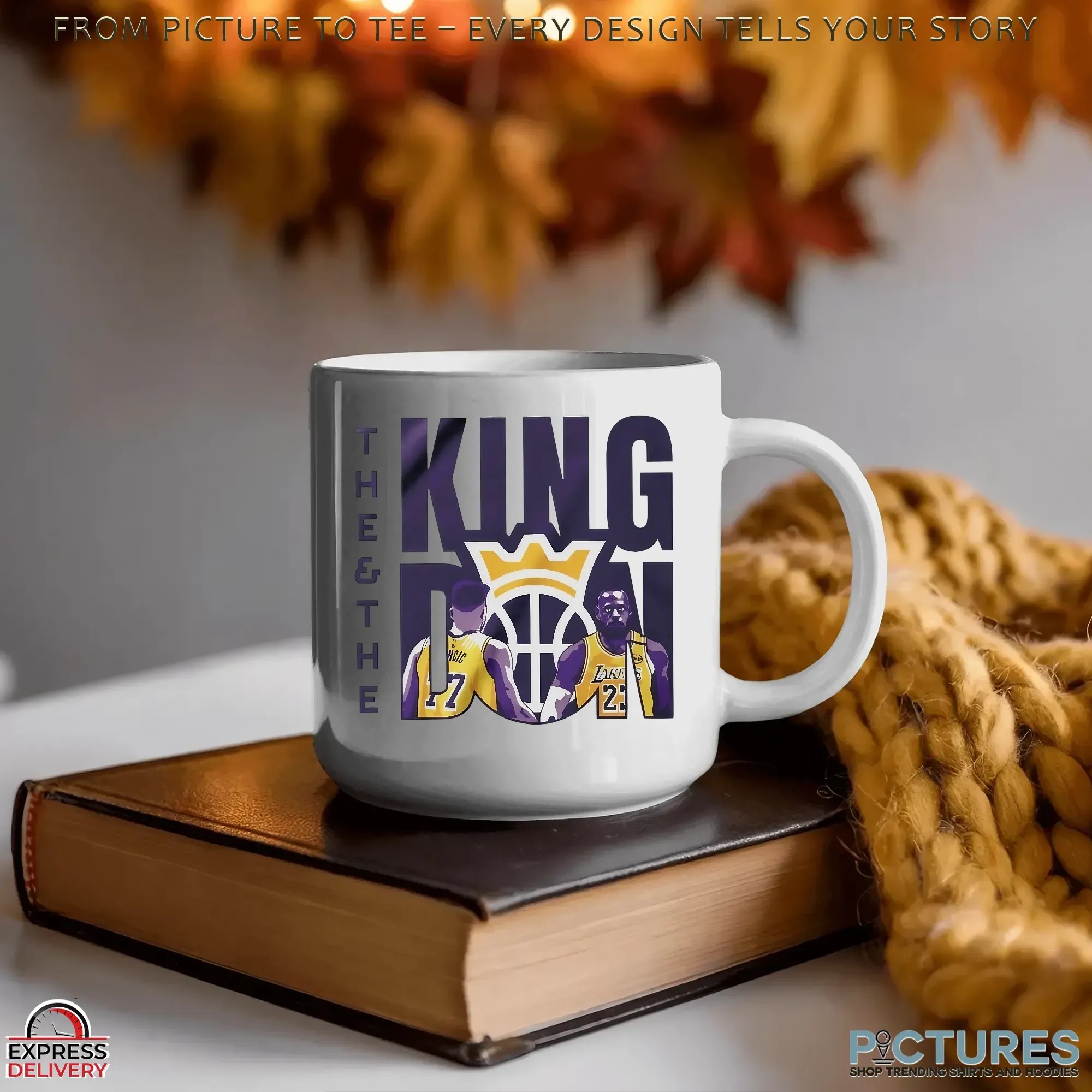 Lakers The King The Don LeBron James and Luka Doncic T Shirt Lakers The King The Don LeBron James and Luka Doncic T Shirt