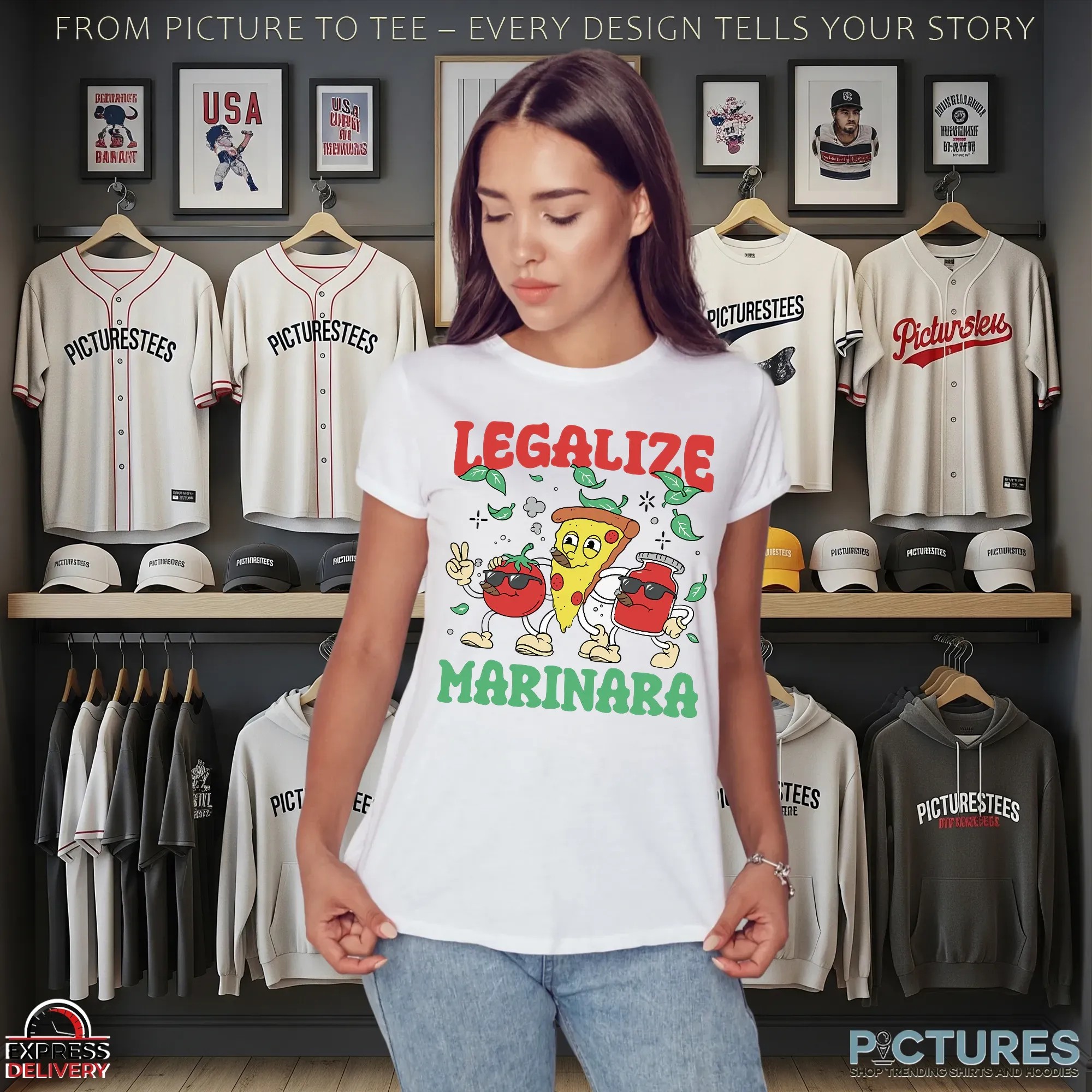Legalize Marinara Pizza Smoking T Shirt Legalize Marinara Pizza Smoking T Shirt