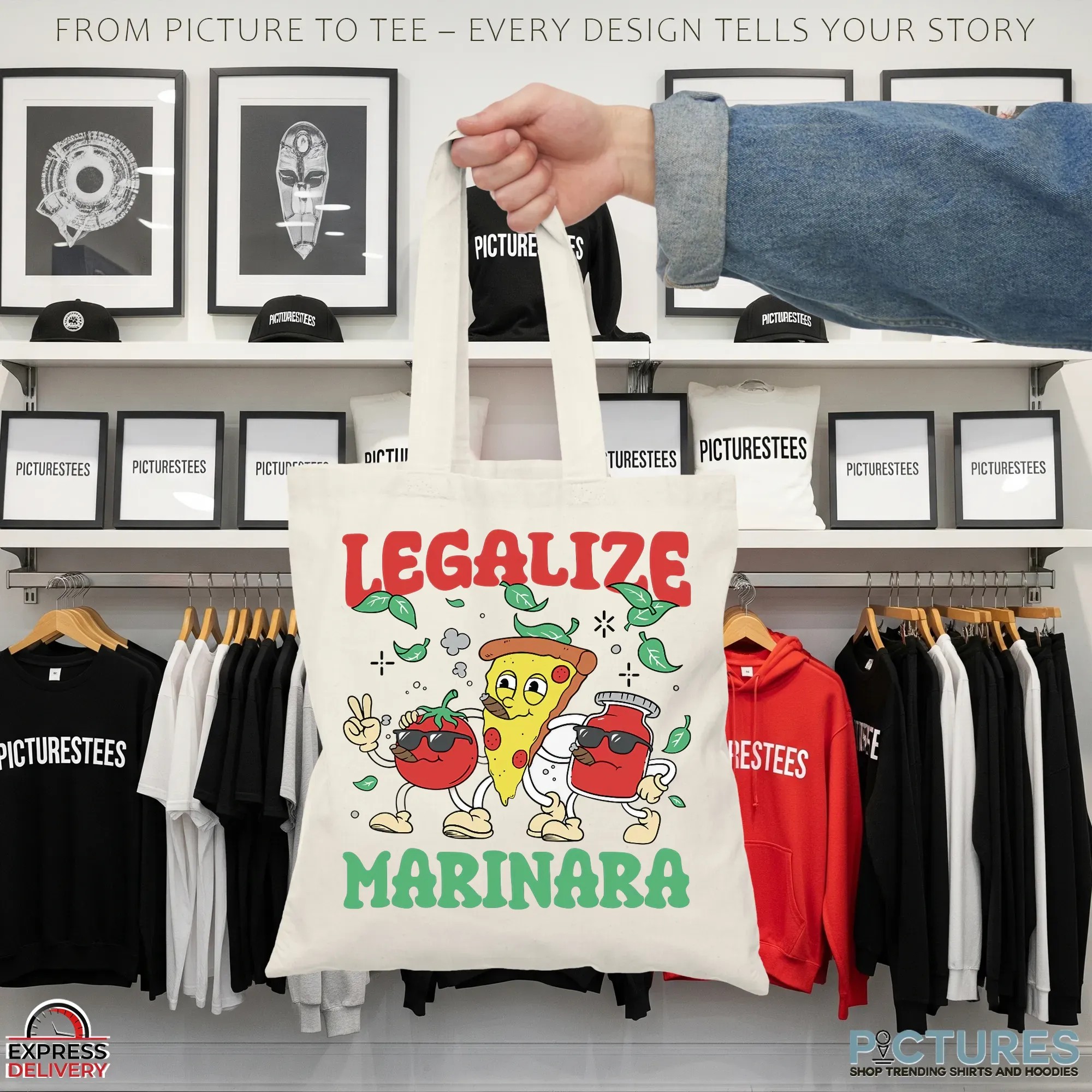 Legalize Marinara Pizza Smoking T Shirt Legalize Marinara Pizza Smoking T Shirt