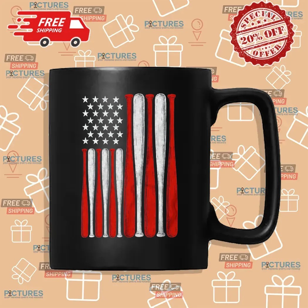 Let Freedom Swing Vintage Baseball Flag T-shirt
