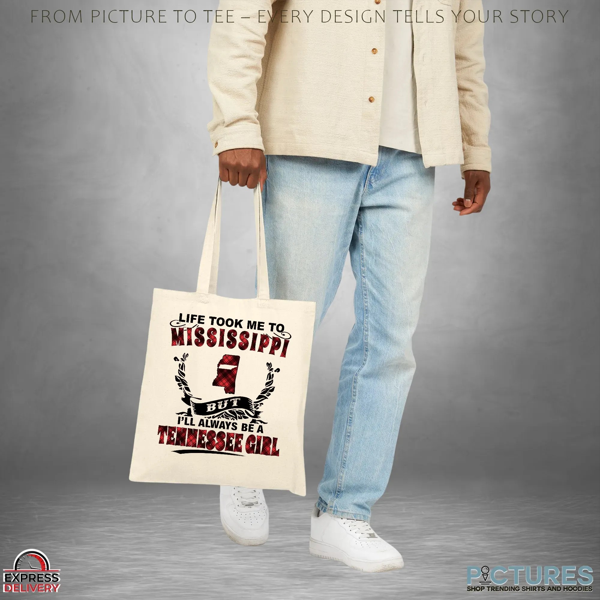 Life Took Me To Mississippi But I'll Always Be A Tennessee Girl T Shirt