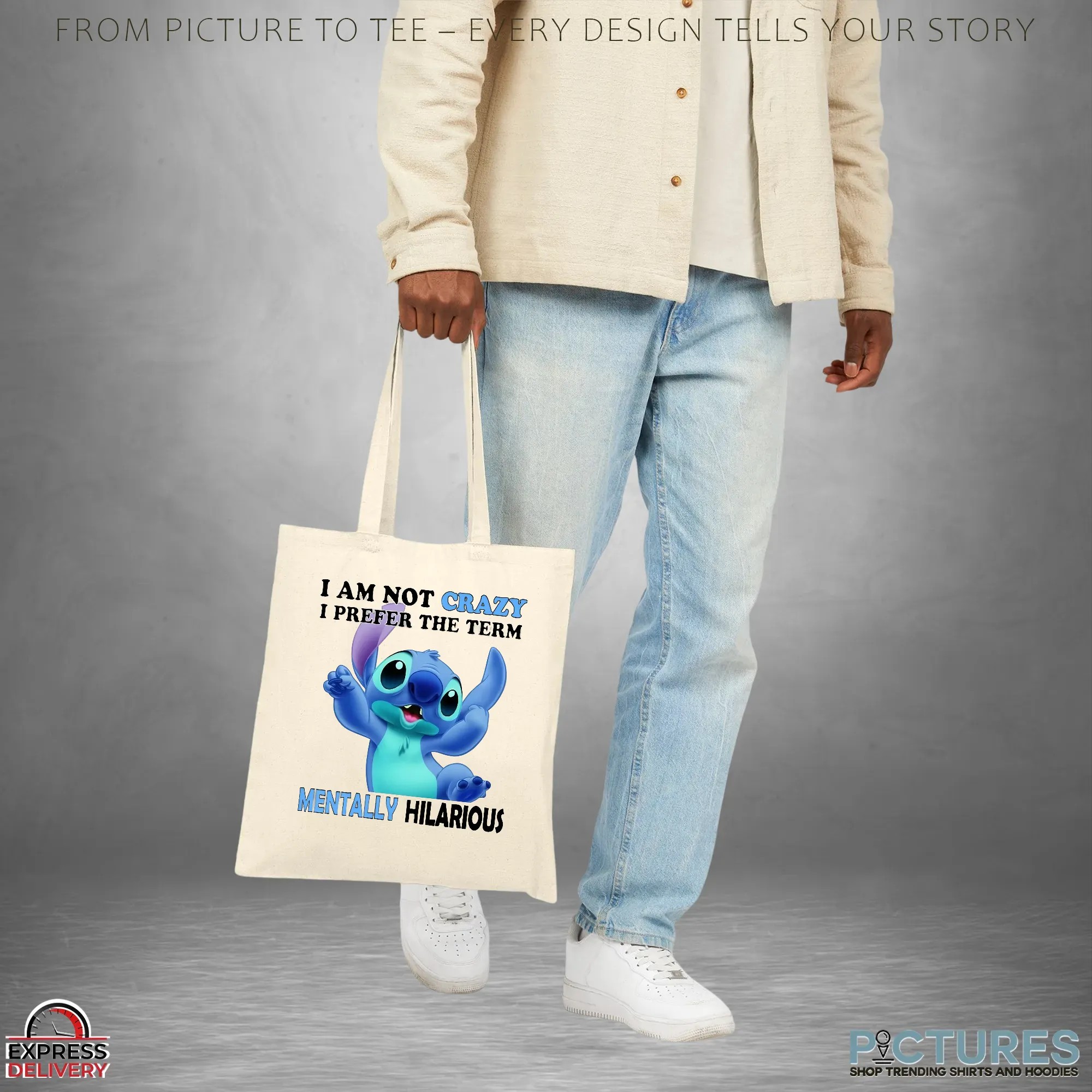 Lilo & Stitch I Am Not Crazy I Prefer The Term Mentally Hilarious Shirt