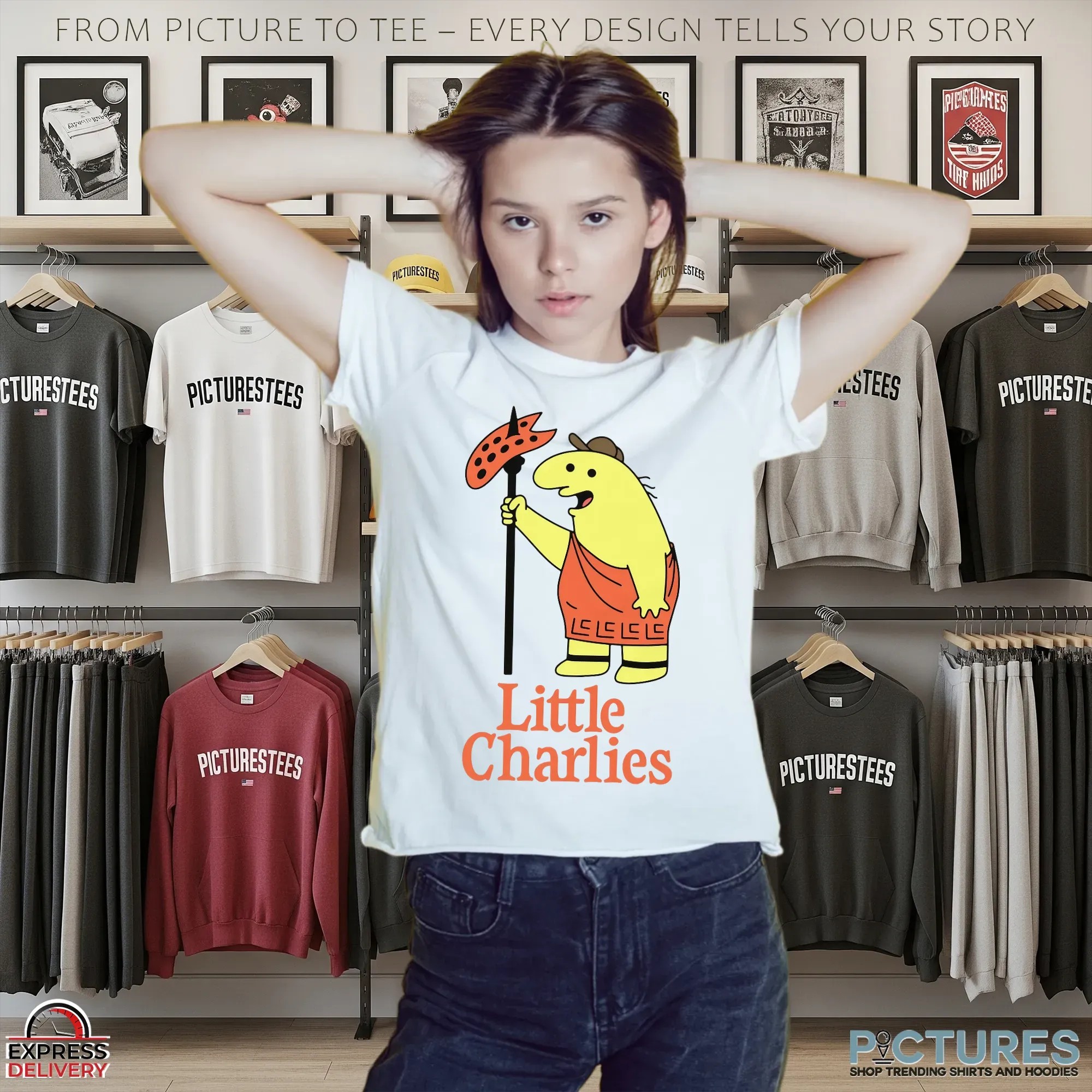 Little Charlies Meme T Shirt