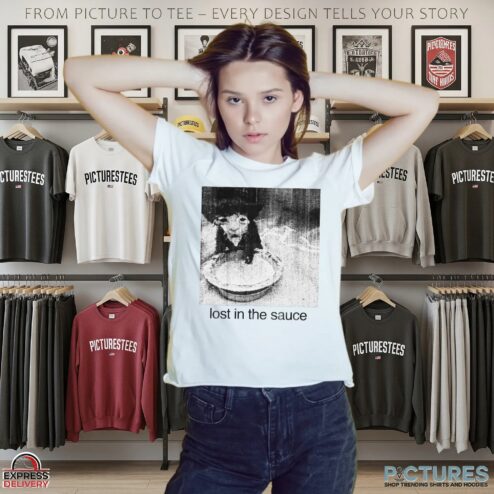 Lost In The Sauce Meme Art T Shirt
