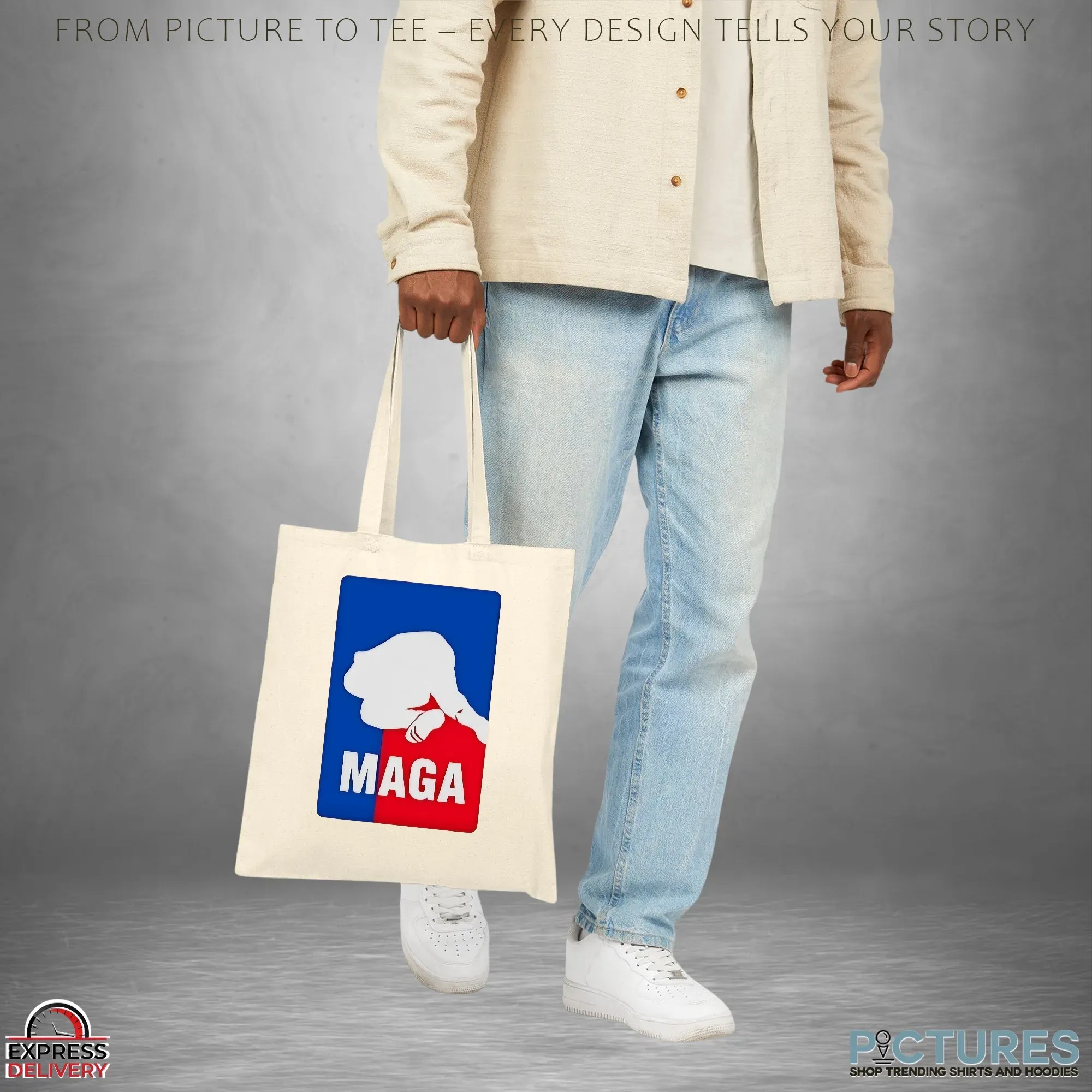 Loudmouth Face Plant Maga NBA Logo Parody Shirt Loudmouth Face Plant Maga NBA Logo Parody Shirt