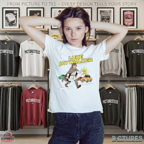 Luke Jaywalker Skywalke Star War Parody T Shirt