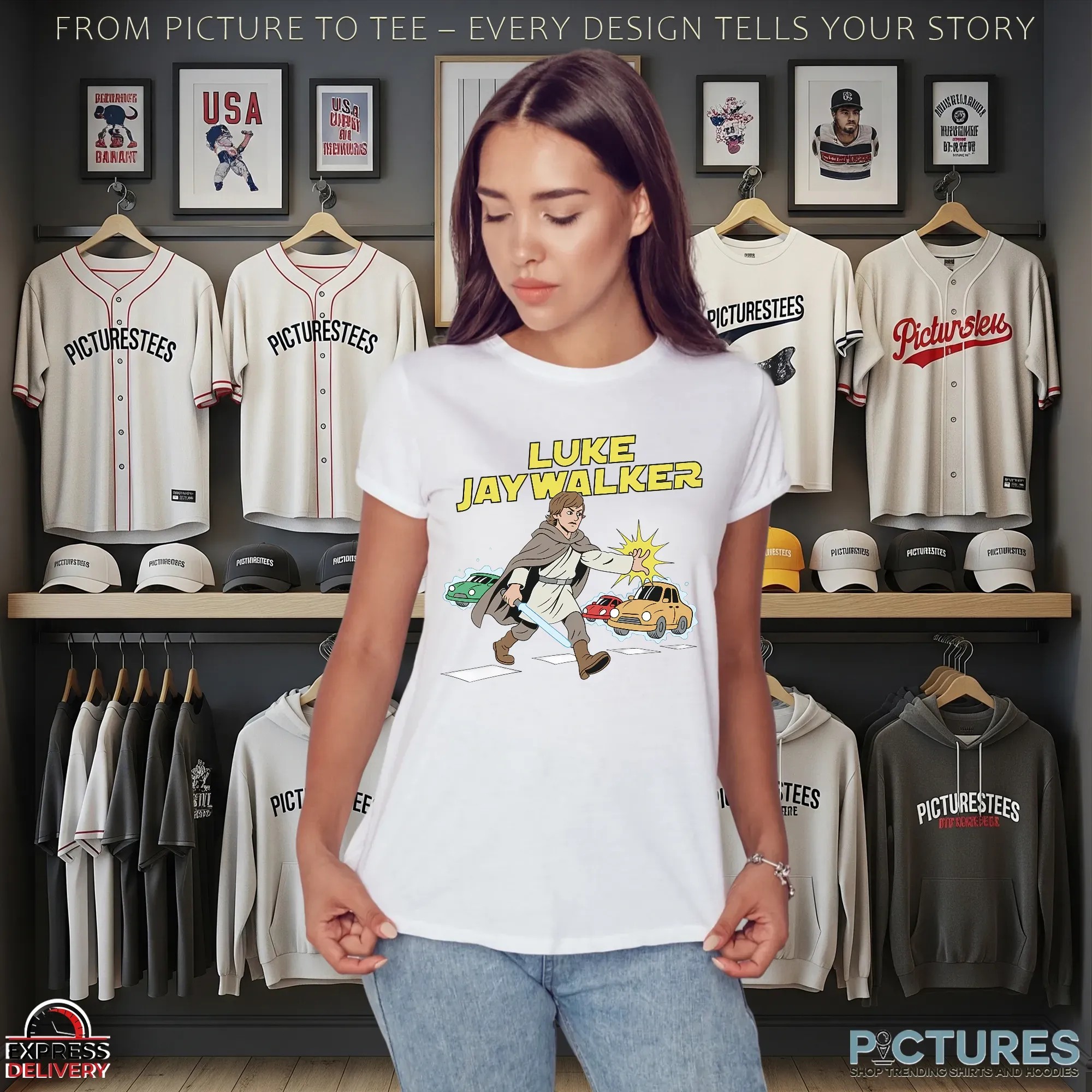 Luke Jaywalker Skywalke Star War Parody T Shirt Luke Jaywalker Skywalke Star War Parody T Shirt
